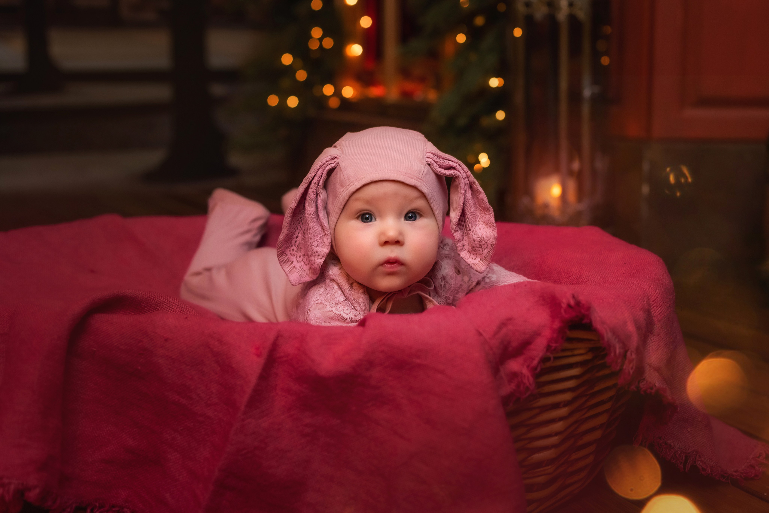 Илья, Таисия, Алиса. Новогодняя. Семейный и детский фотограф в Екатеринбурге Оксана Пипкина
