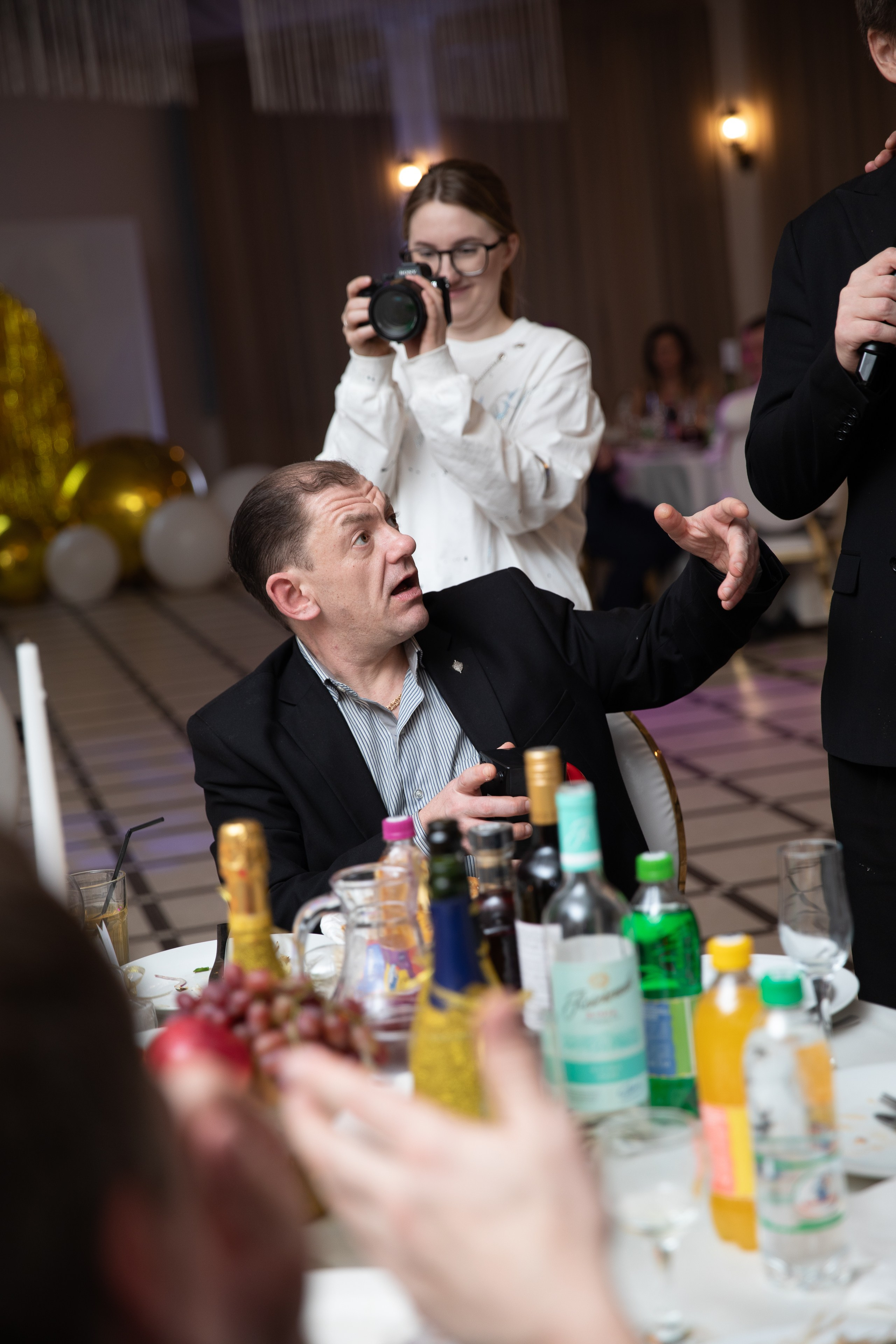 День Рождения. Ресторан Стрельна 01.02.2025. Фотограф в Санкт-Петербурге Алена Сертакова