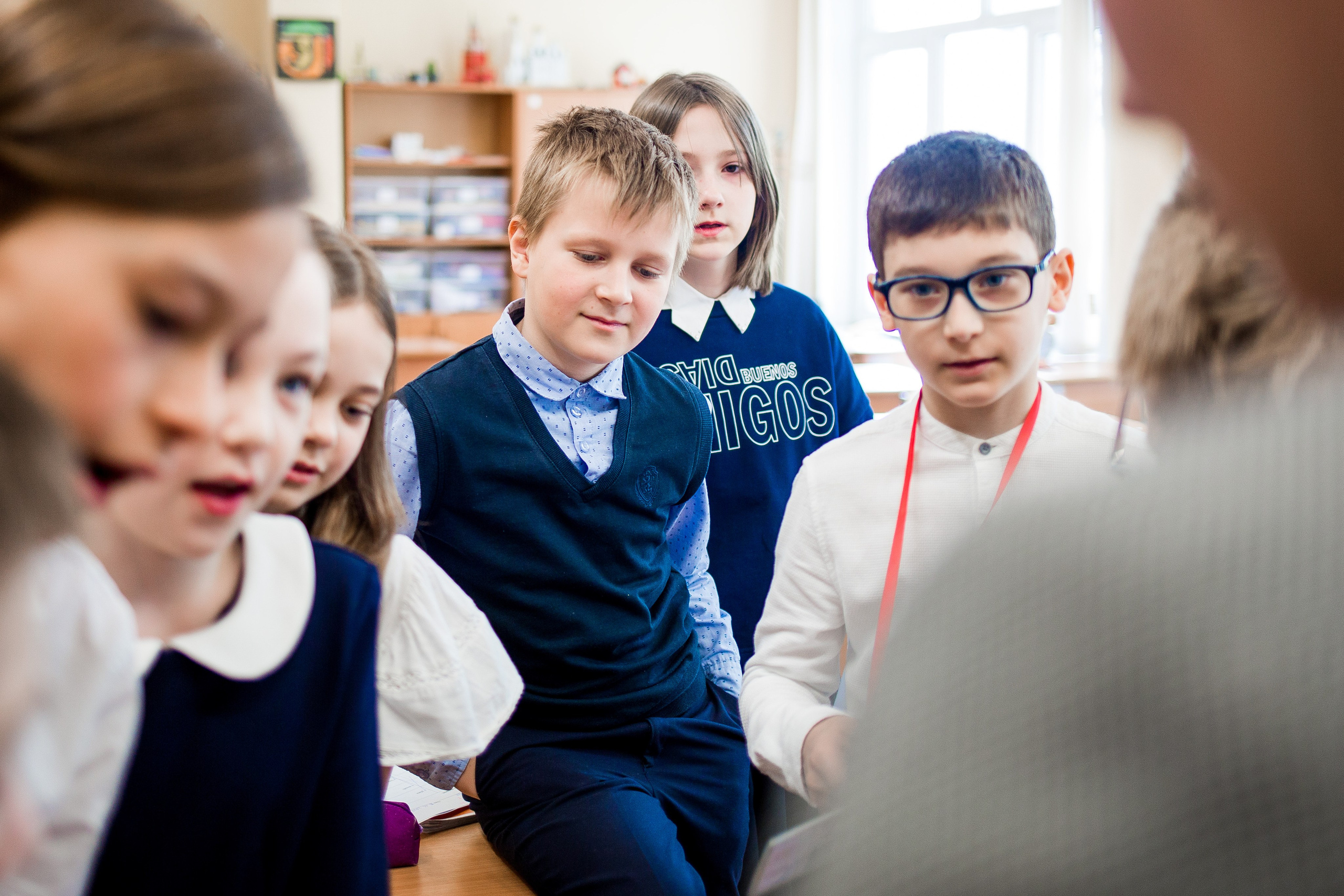 Школьная фотосъемка 3 класса. Репортажный фотограф Борис Геер