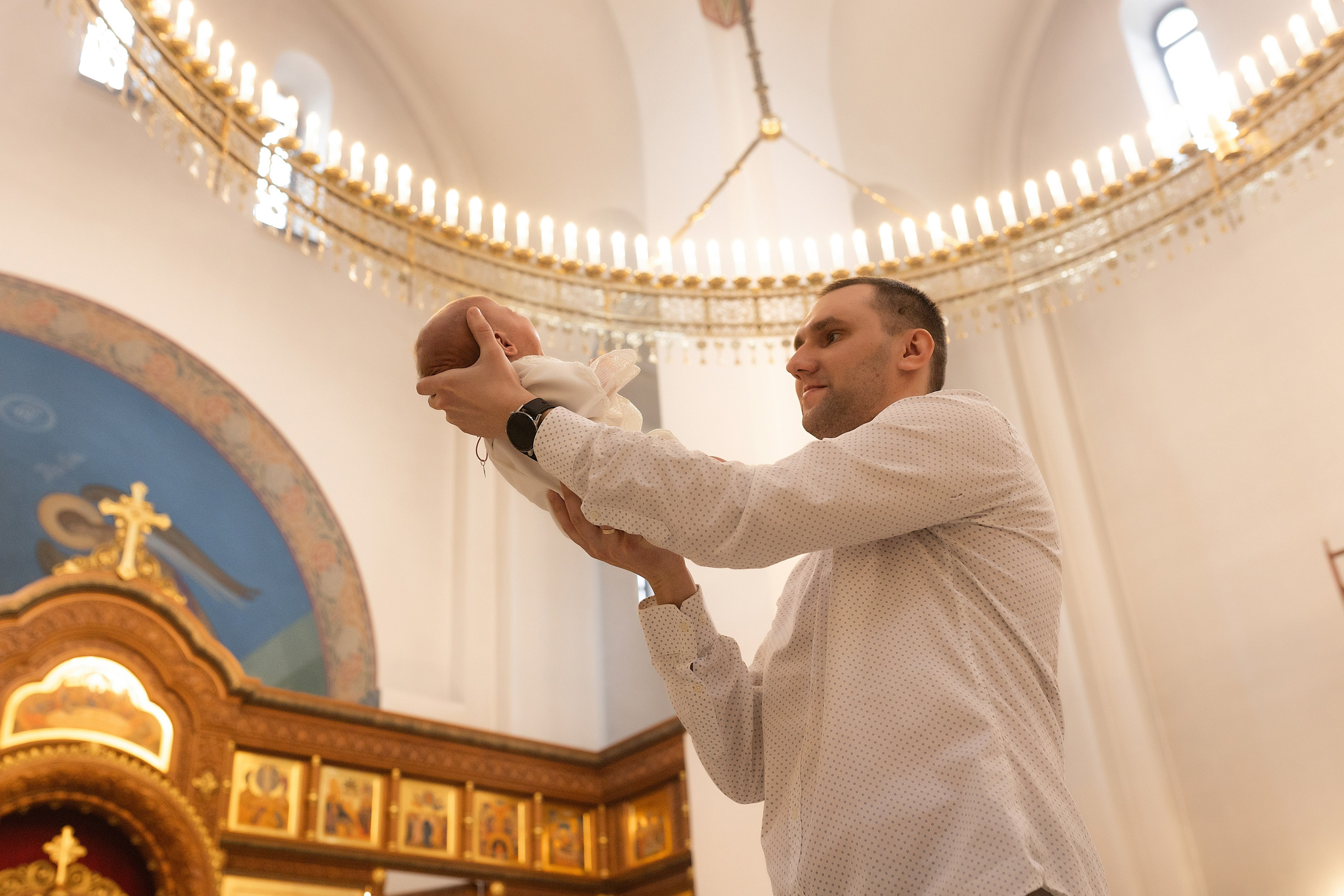 Таинство крещения Алисы. Фотограф в Железнодорожном и Балашихе
