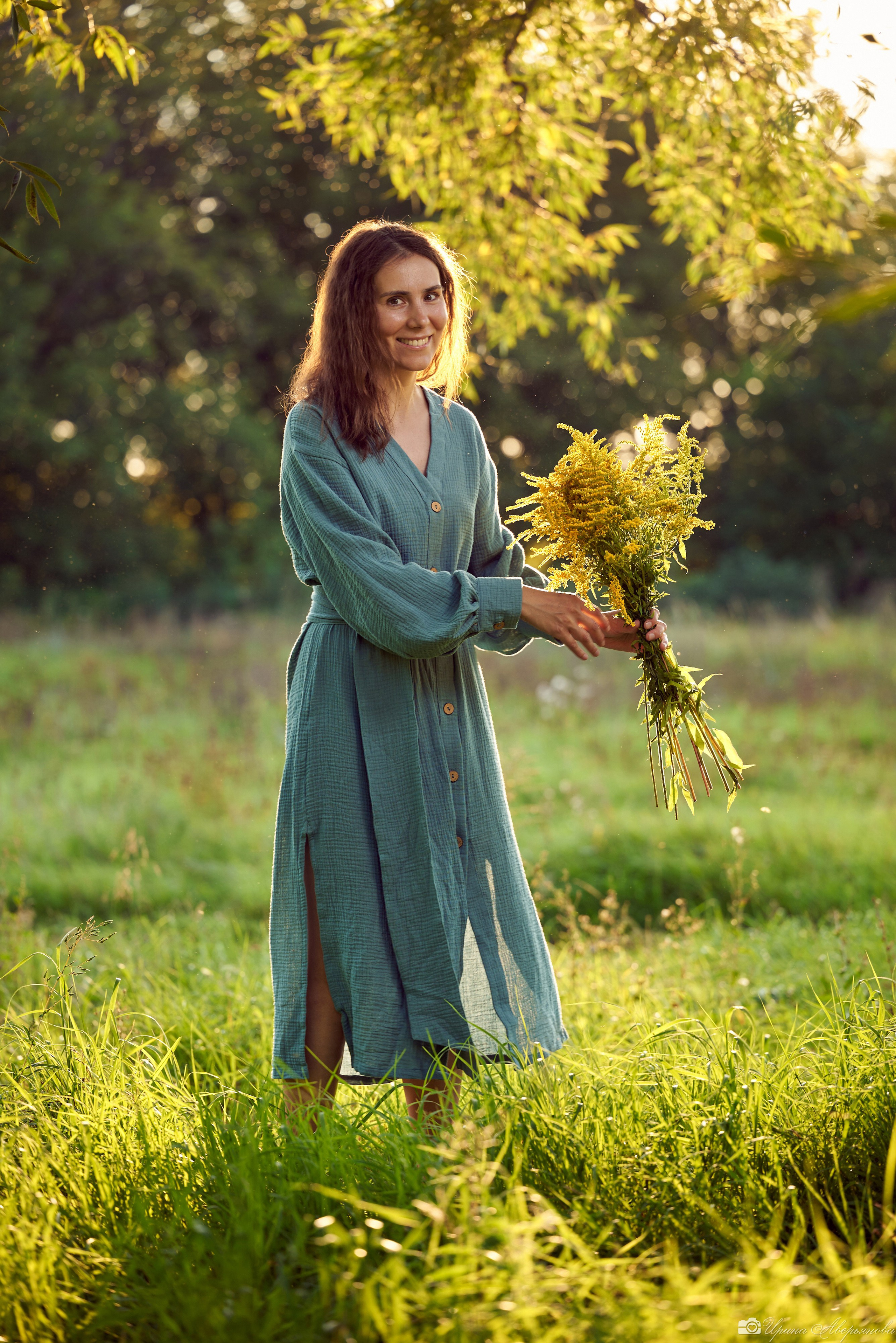 Фотосессия девушки на природе летом. Фотограф в Ульяновске Ирина Аверьянова