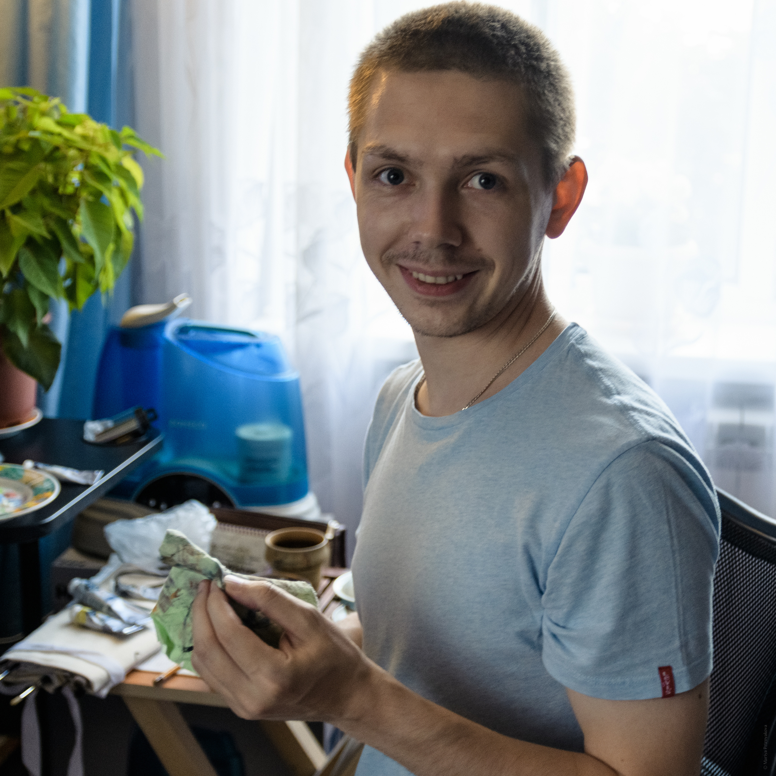 Творческая домашняя съемка с Кириллом. Семейный и индивидуальный фотограф Life style в Санкт-Петербурге Мария