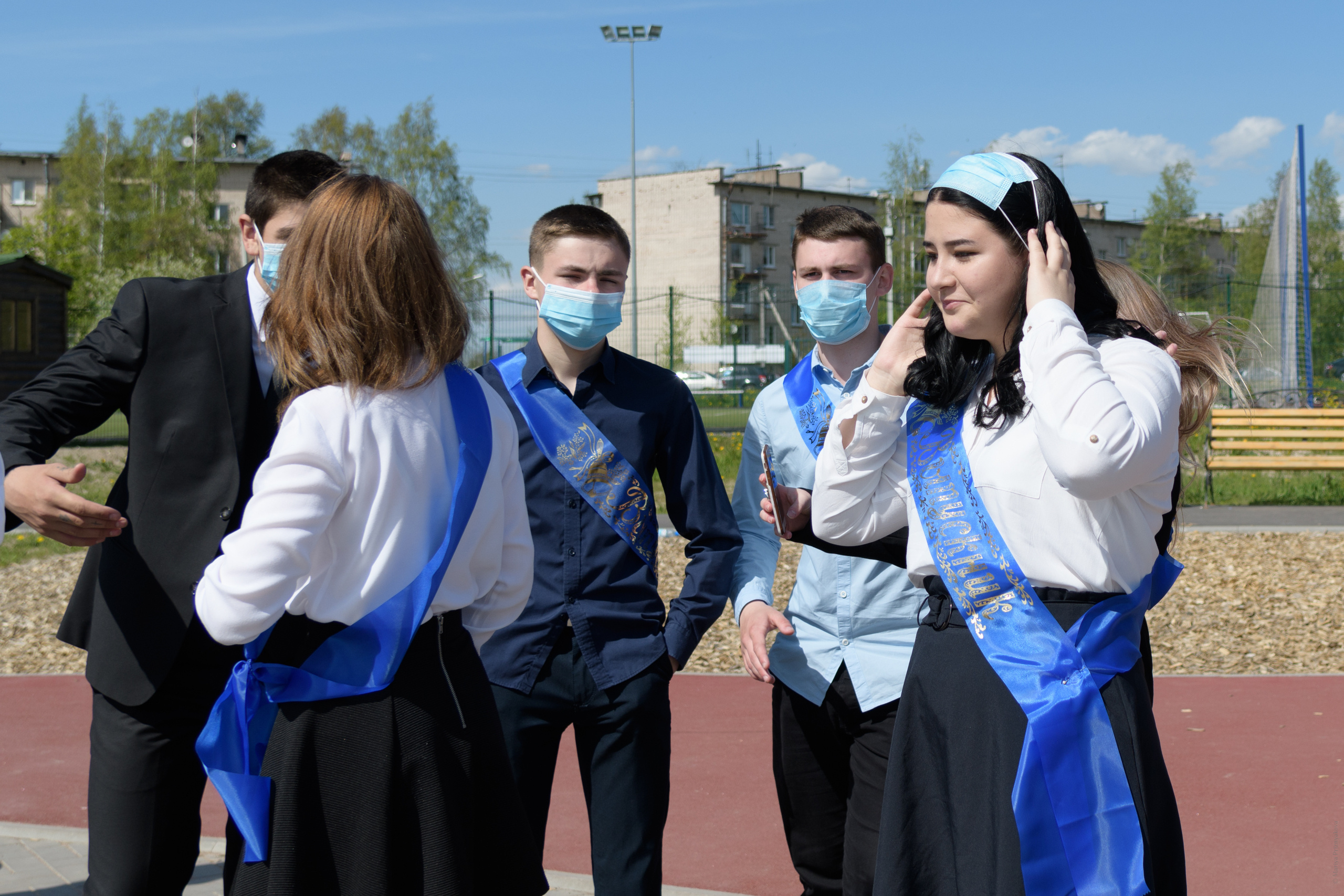 Последний звонок в школе. Семейный и индивидуальный фотограф Life style в Санкт-Петербурге Мария