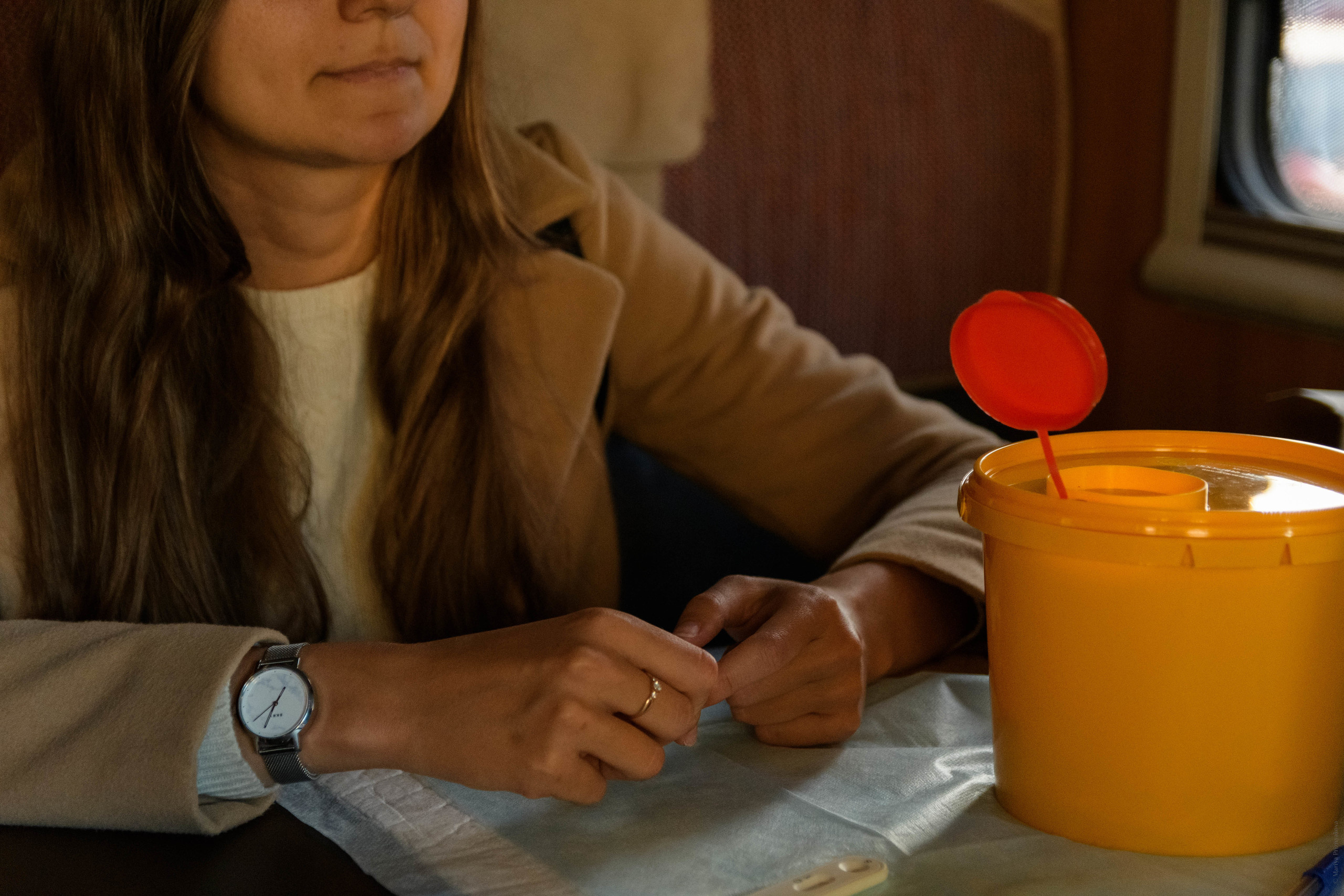 Передвижной пункт тестирования на ВИЧ. Семейный и индивидуальный фотограф Life style в Санкт-Петербурге Мария