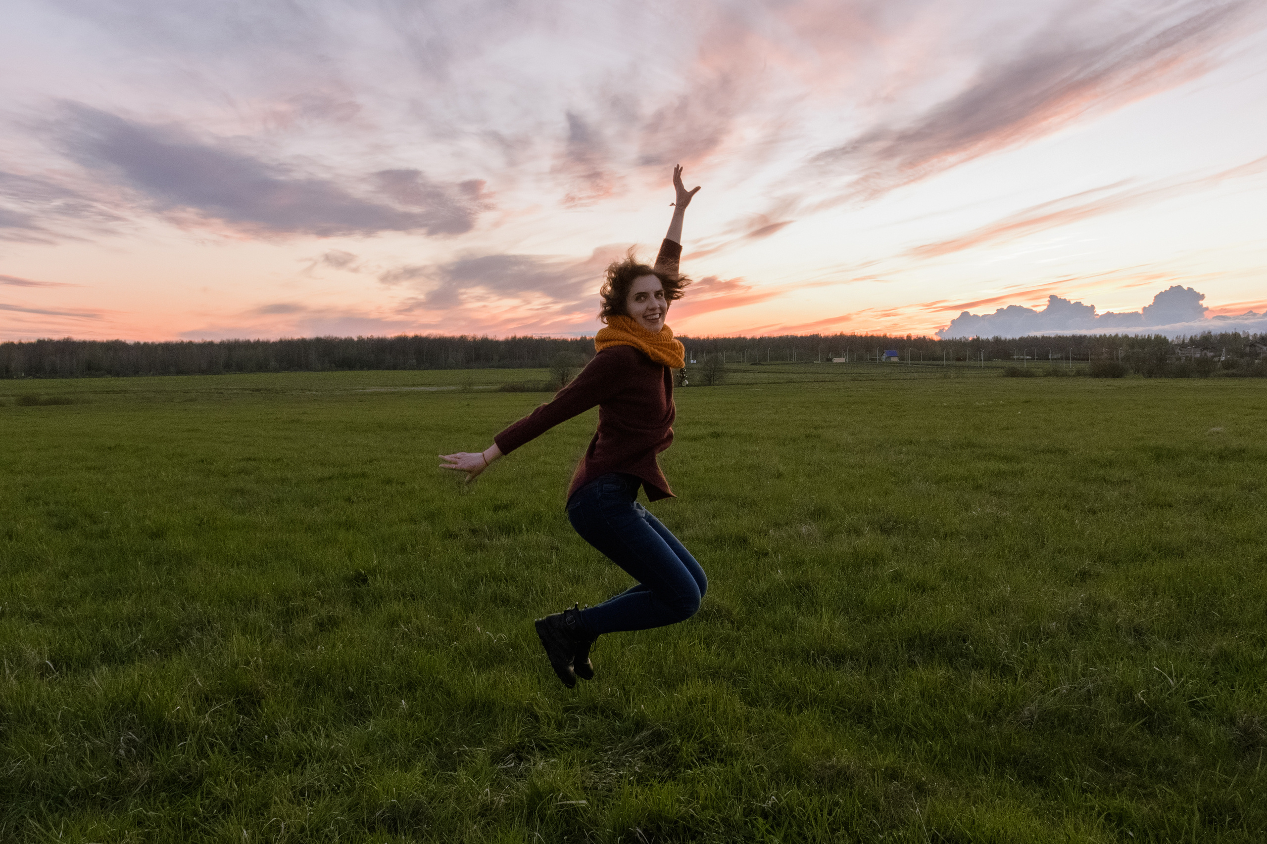 Фотосессия на закате. Семейный и индивидуальный фотограф Life style в Санкт-Петербурге Мария