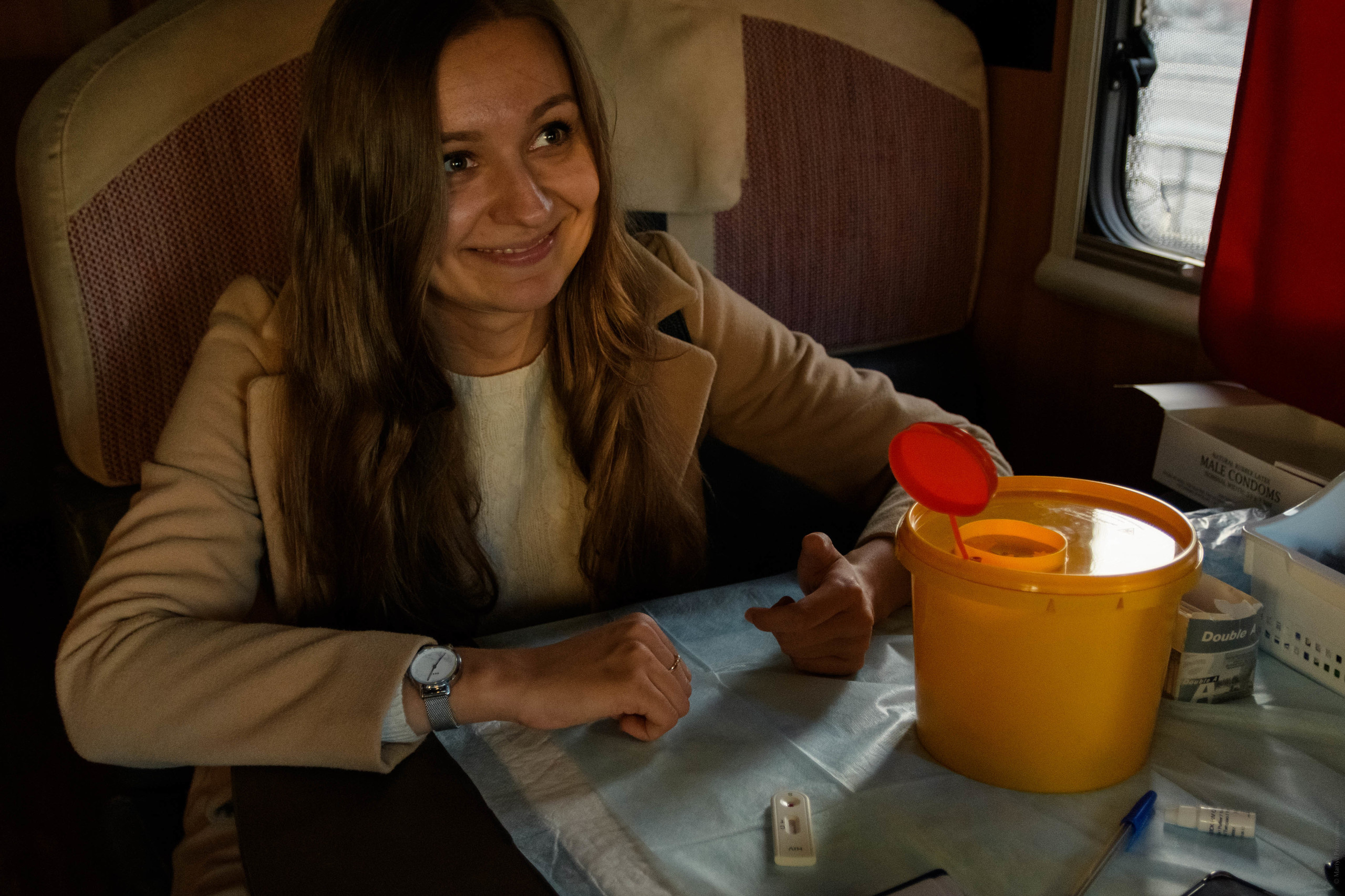 Передвижной пункт тестирования на ВИЧ. Семейный и индивидуальный фотограф Life style в Санкт-Петербурге Мария