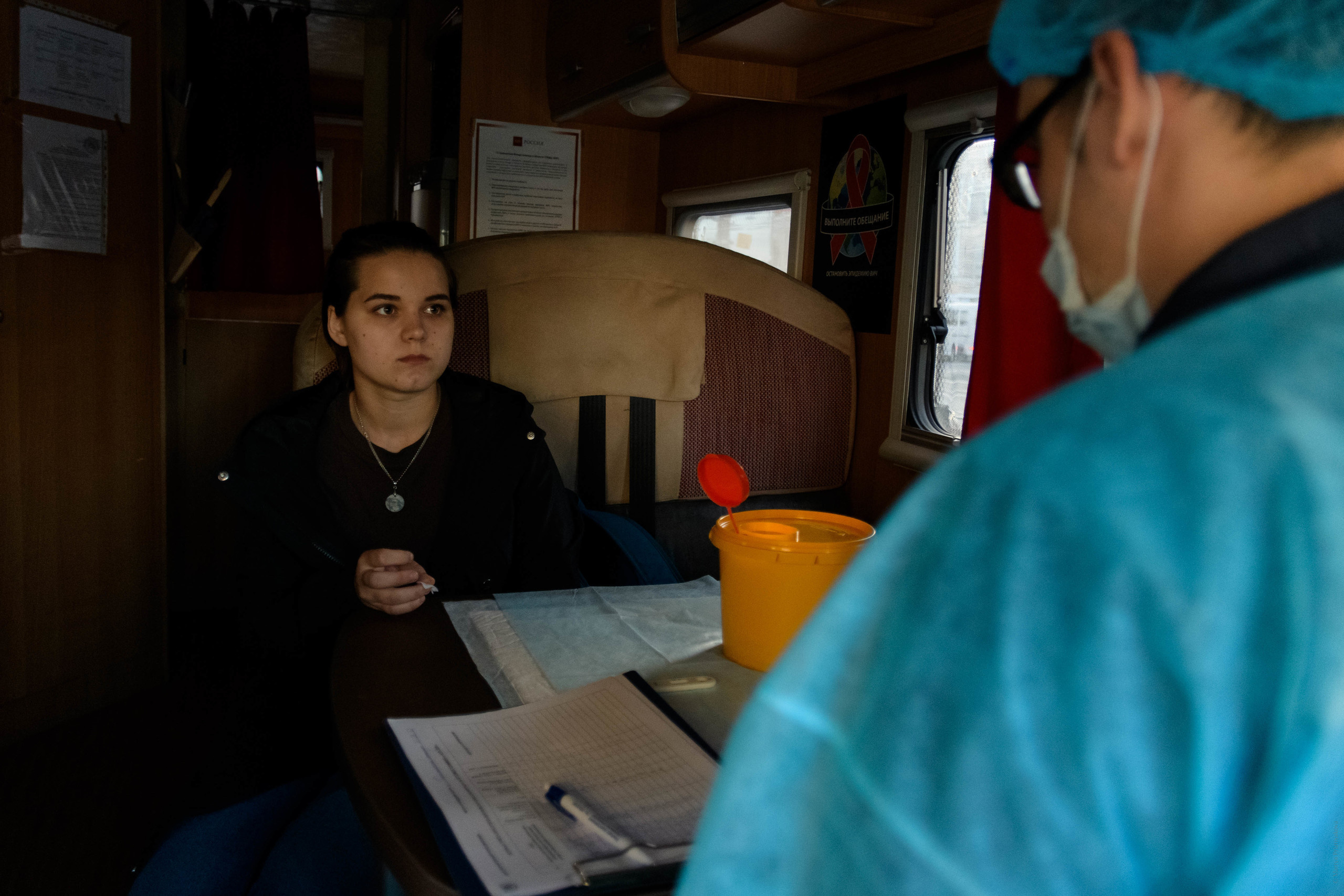 Передвижной пункт тестирования на ВИЧ. Семейный и индивидуальный фотограф Life style в Санкт-Петербурге Мария