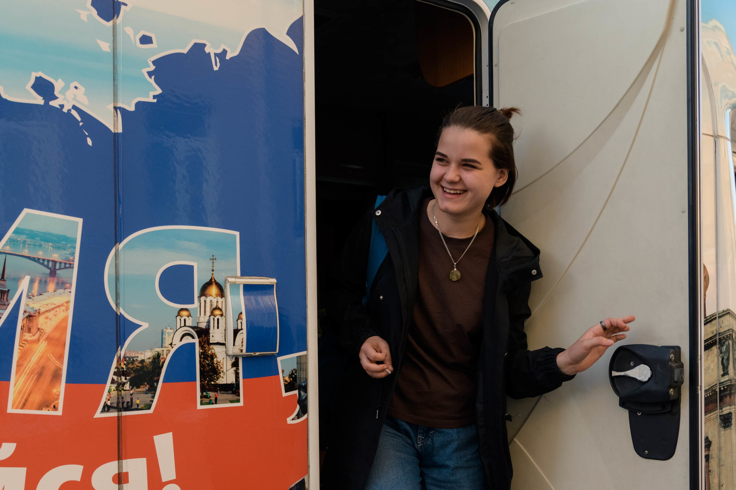 Передвижной пункт тестирования на ВИЧ. Семейный и индивидуальный фотограф Life style в Санкт-Петербурге Мария