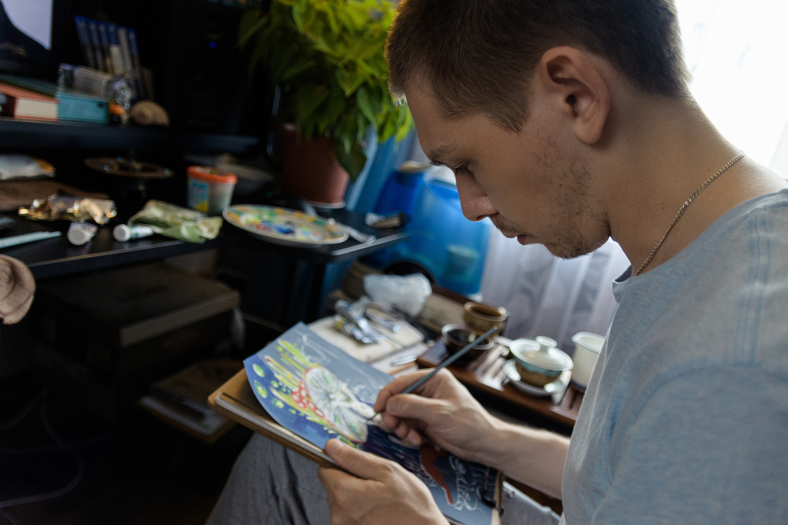 Творческая домашняя съемка с Кириллом. Семейный и индивидуальный фотограф Life style в Санкт-Петербурге Мария