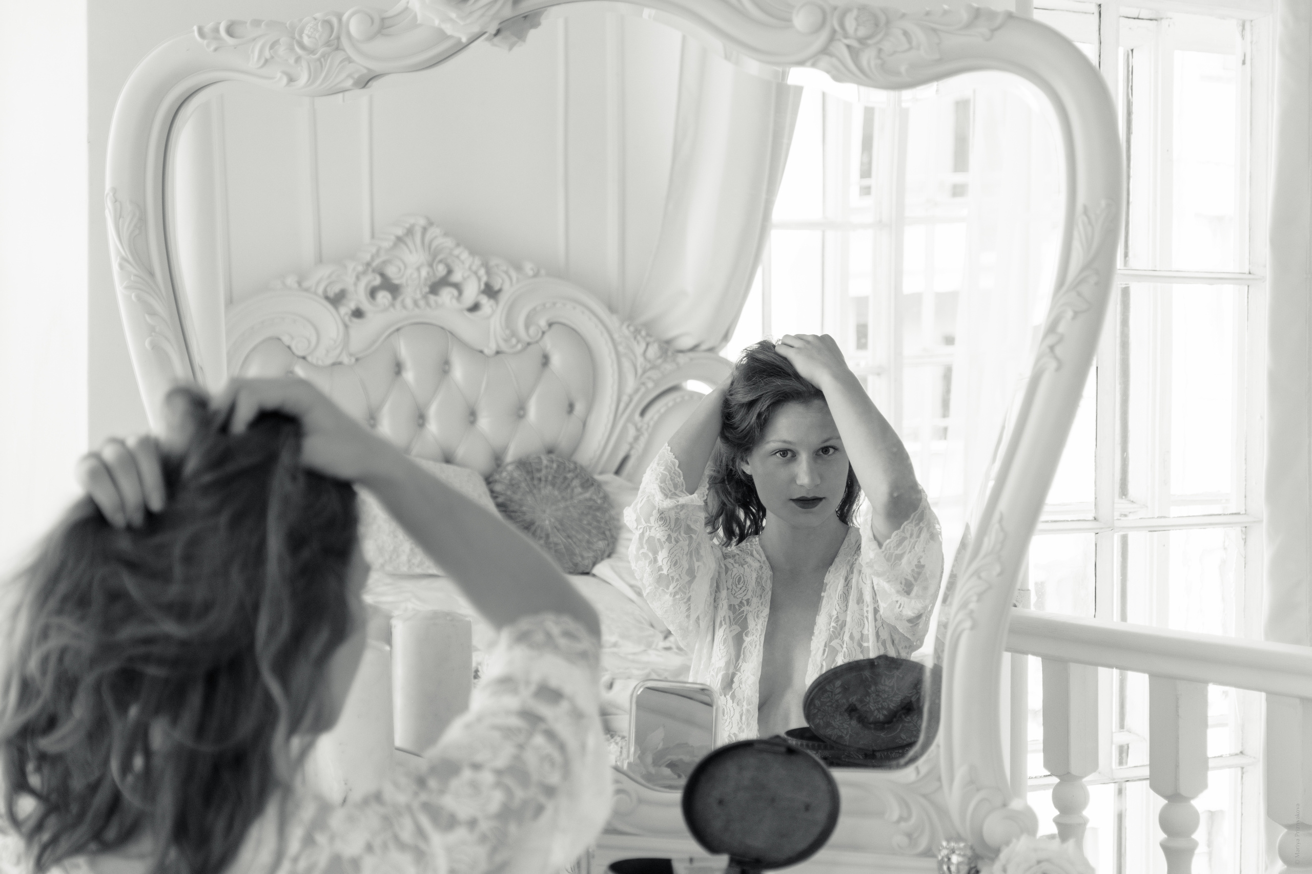 Студийная фотосессия-будуар с Ладой. Семейный и индивидуальный фотограф Life style в Санкт-Петербурге Мария