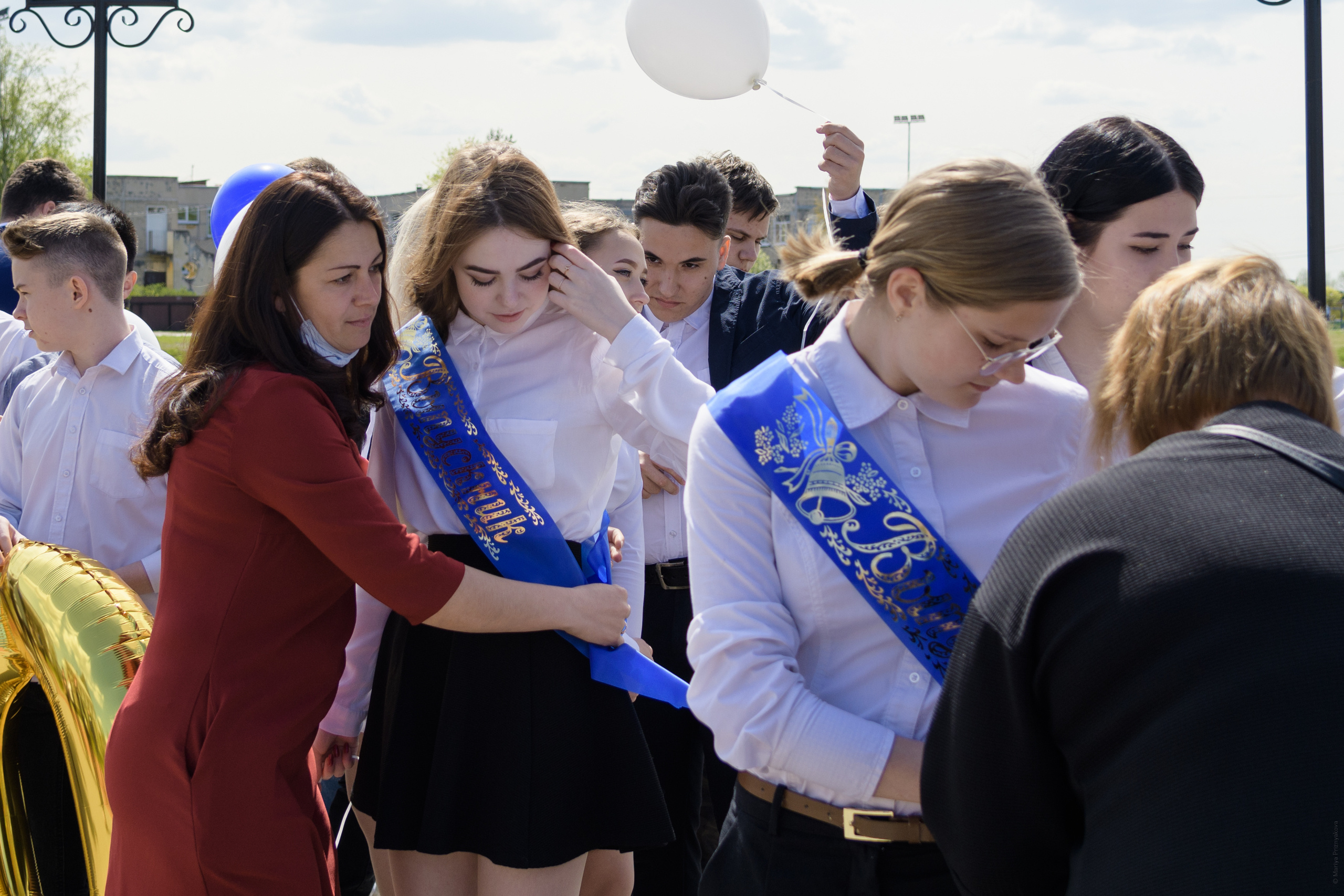 Последний звонок в школе. Семейный и индивидуальный фотограф Life style в Санкт-Петербурге Мария