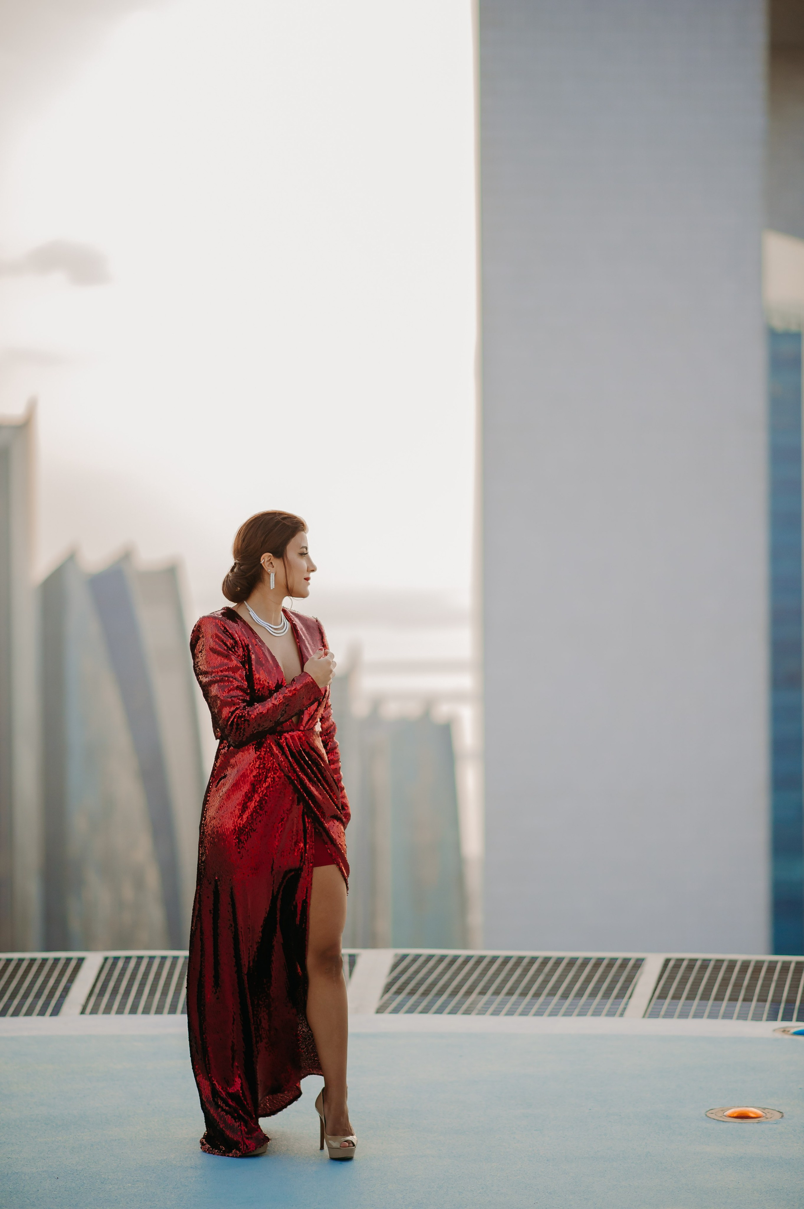 Love Story на высоте (Абу Даби). Фотограф в Москве и Санкт-Петербурге Дарина