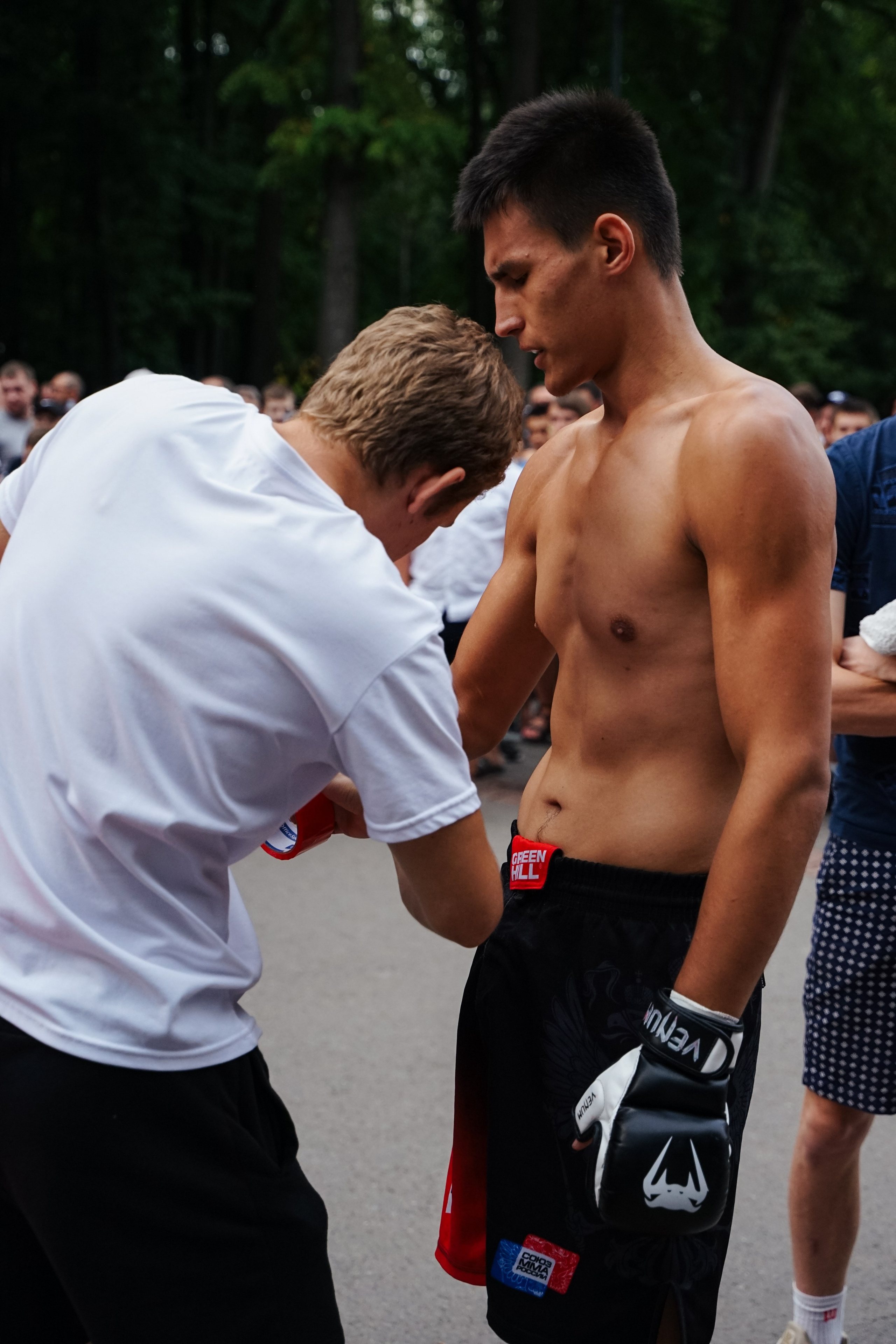 Вечер боев в ЦПКиО. Фотограф Надежда Погребняк | Рязань | Москва