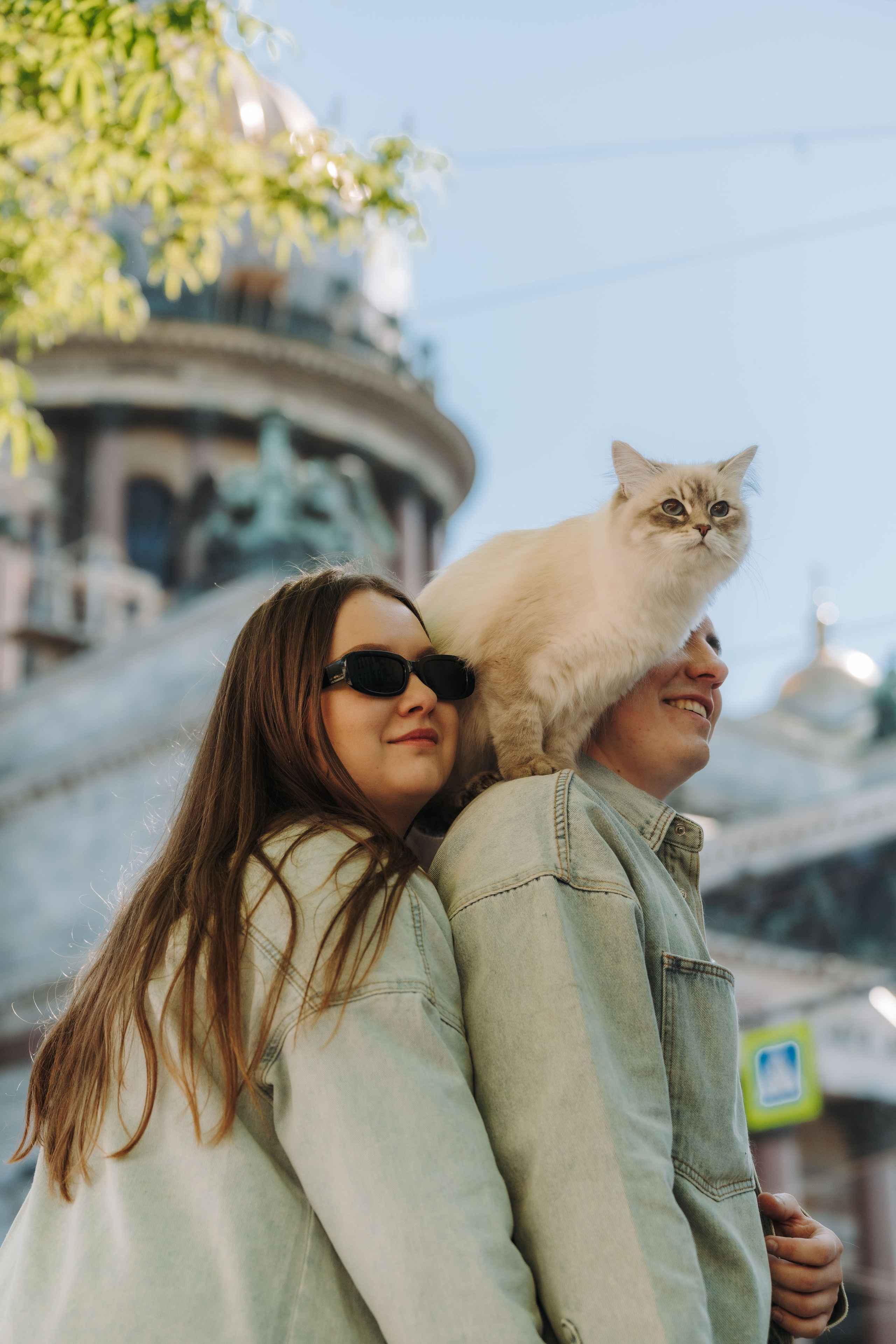 Сильвия, Полина и Никита. Фотограф анималист в Спб недорого Олеся Майорова