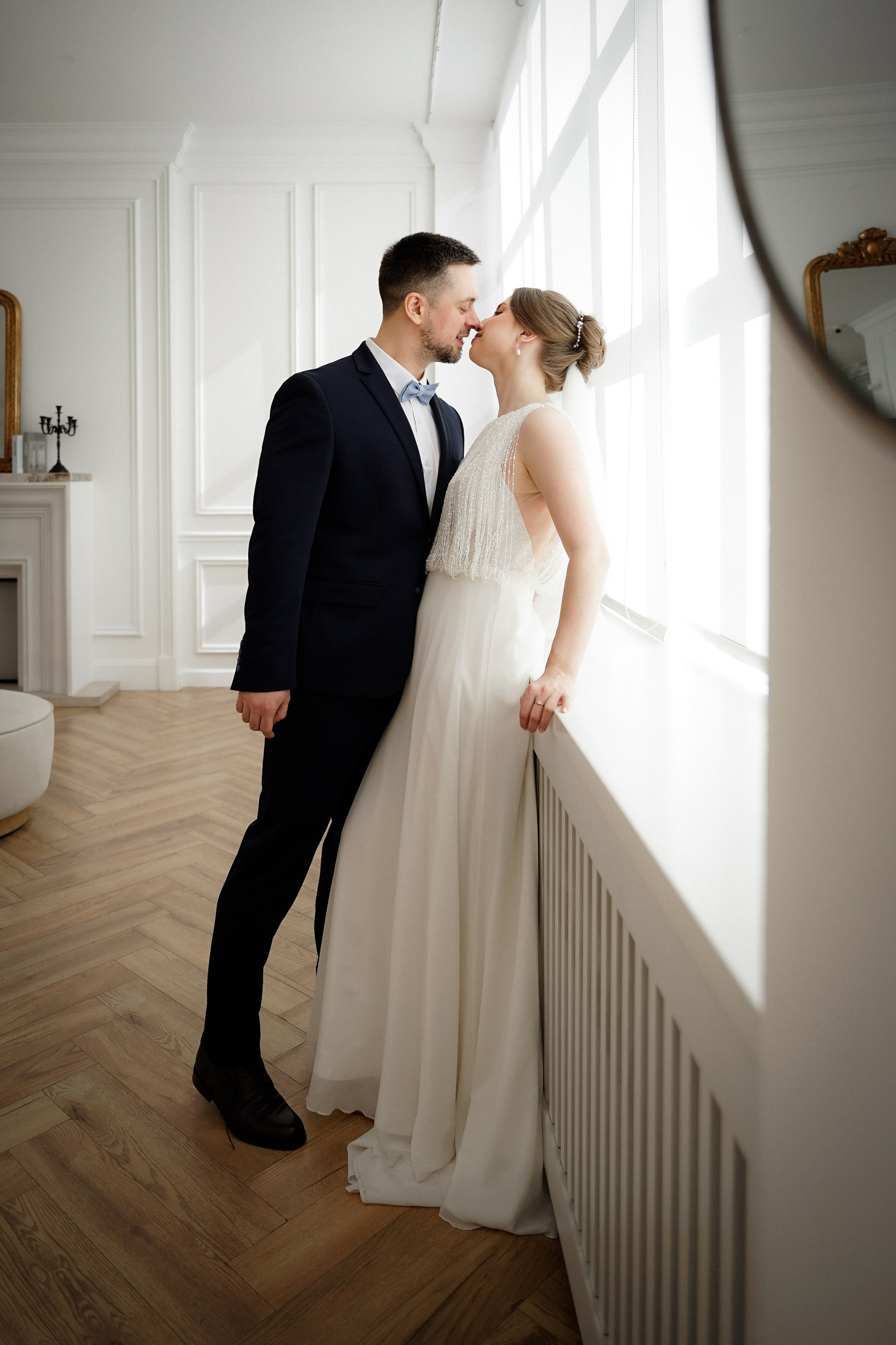 Студийная свадебная фотосессия