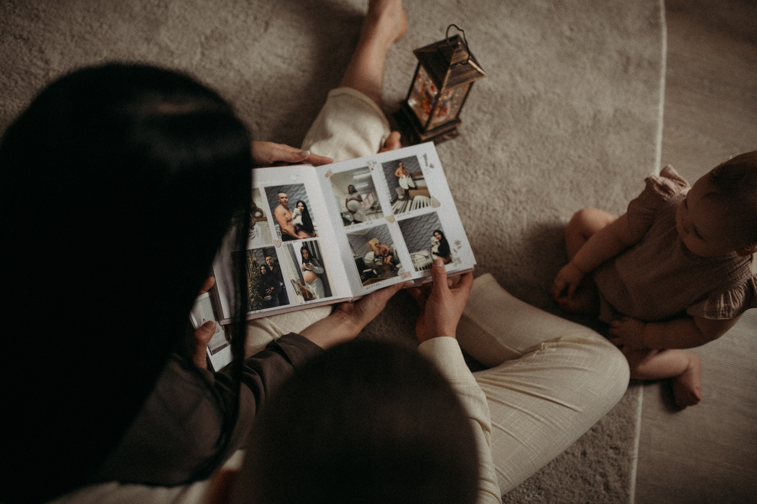 Денис, Юля и крошка Варвара. Семейный фотограф в Москве и Люберцах Юлия Гуськова