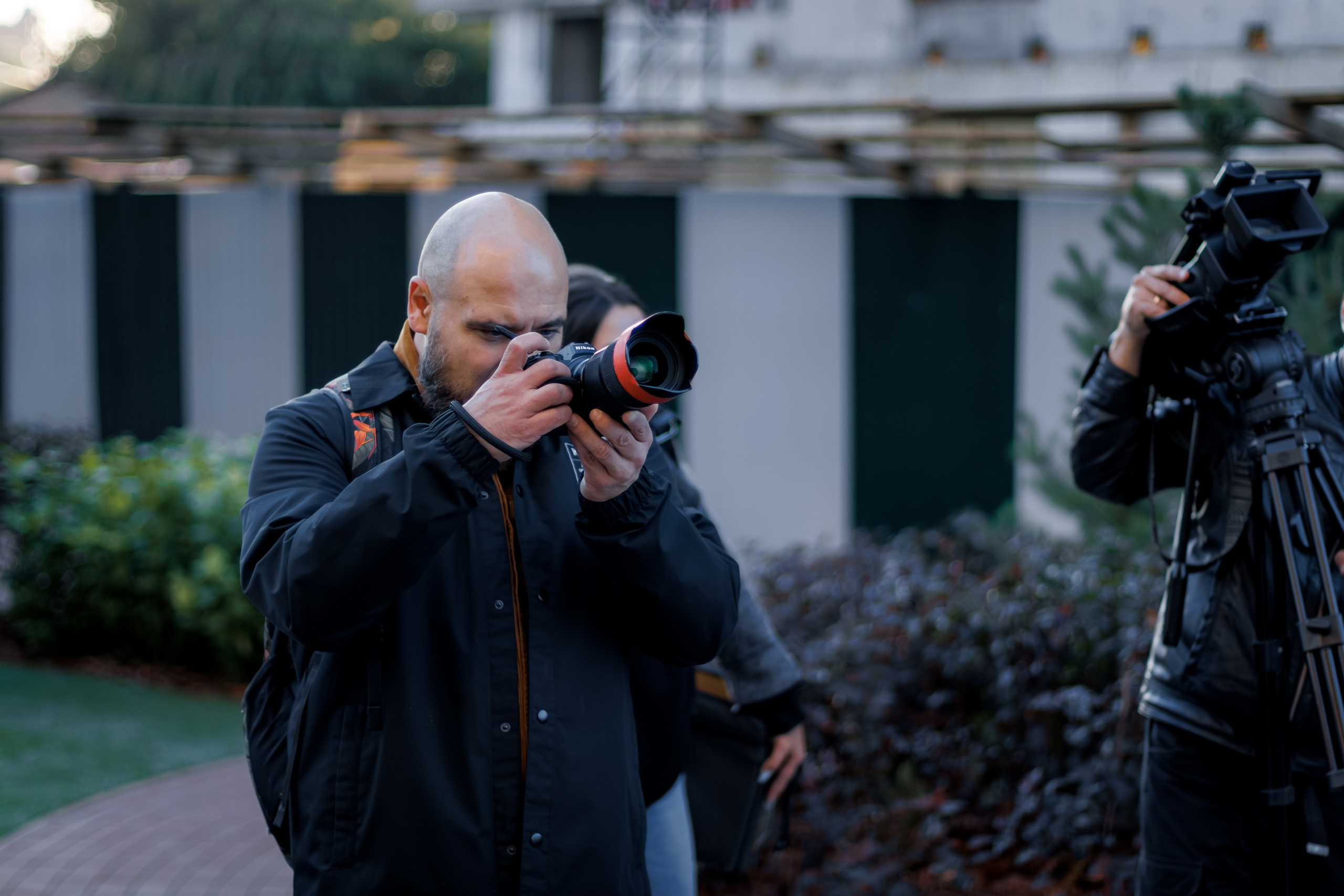 Backstage ЖК Стрижи Сити. Свадебный фотограф в Иркутске Бобылев Никита