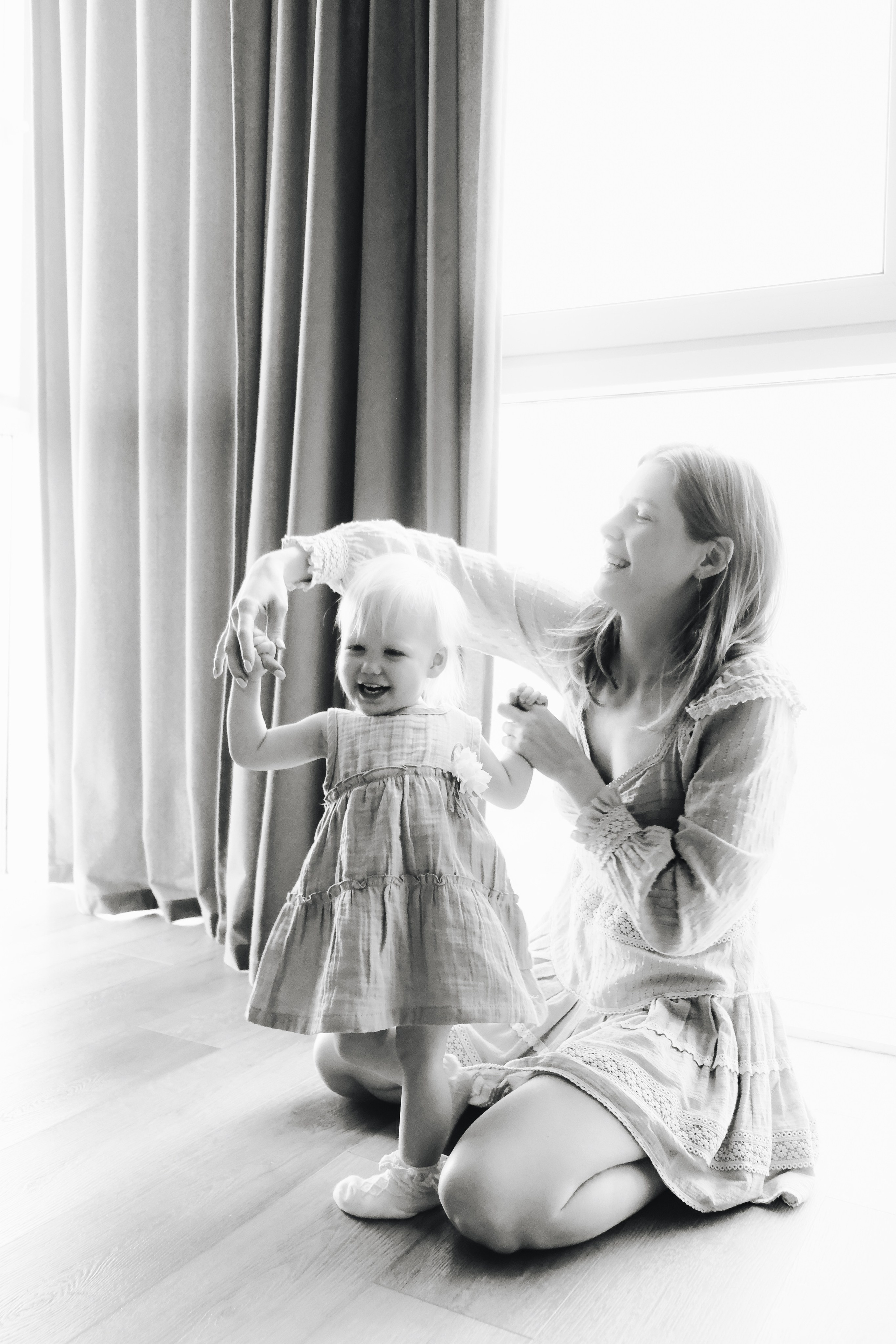 Екатерина с дочей. Фотограф Наташа Лисица