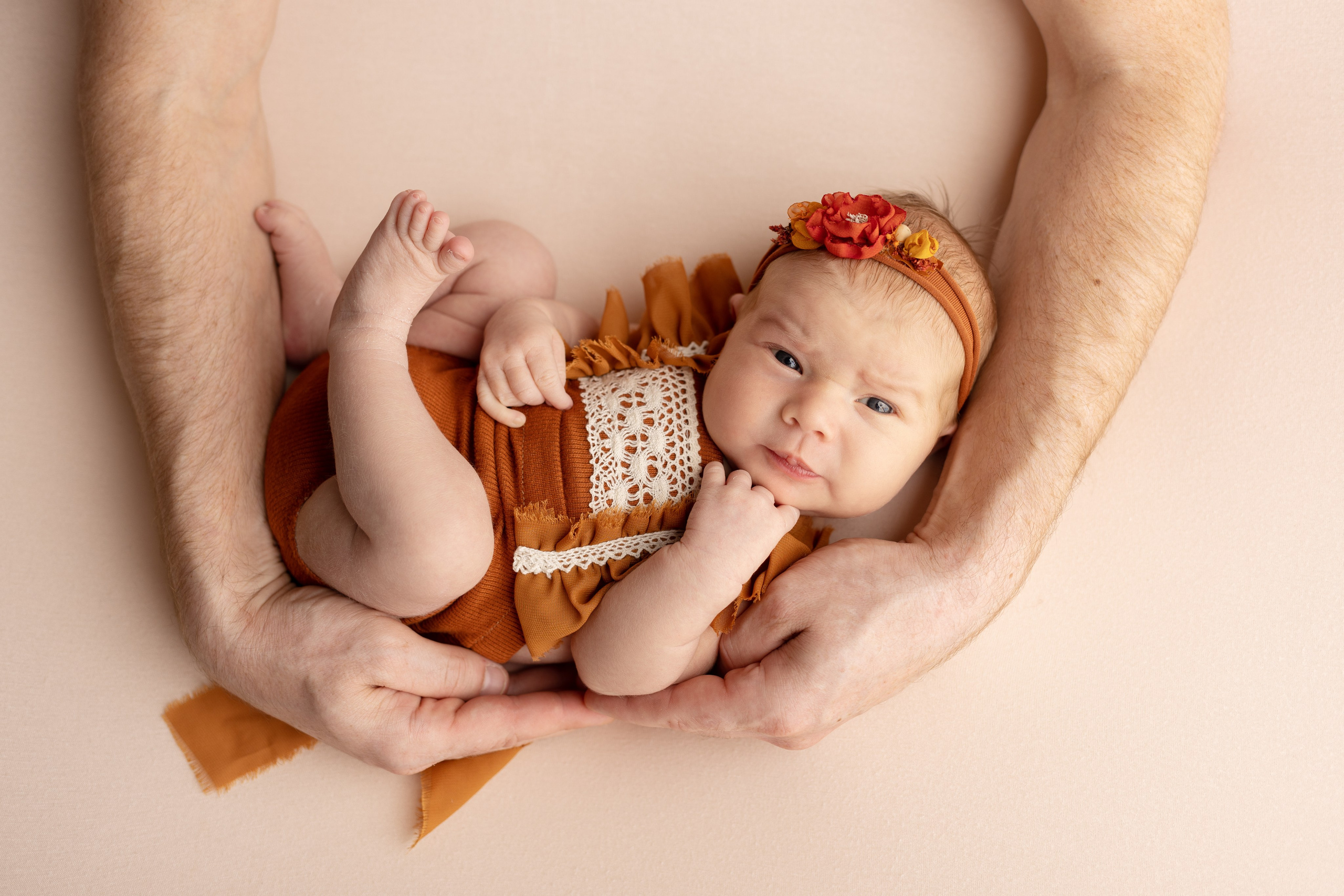 Фотосессия новорожденного в натуральном стиле. Фотограф новорожденных, детский фотограф в г. Оренбурге Екатерина Козлова