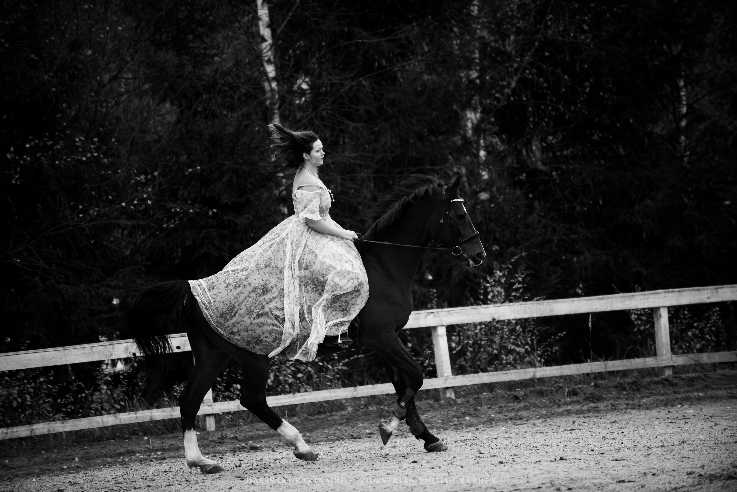 Василиса и ЛеМар. Конный фотограф Куракина Дарья • Фотосессии с лошадьми