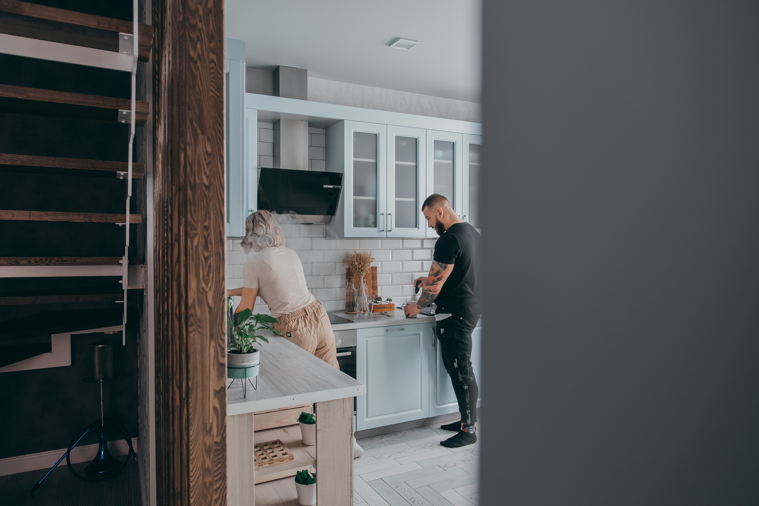 Анжелика & Артём. Дома. + 2 домашних любимца. Свадебный Фотограф Илья Чепайкин. Калининград