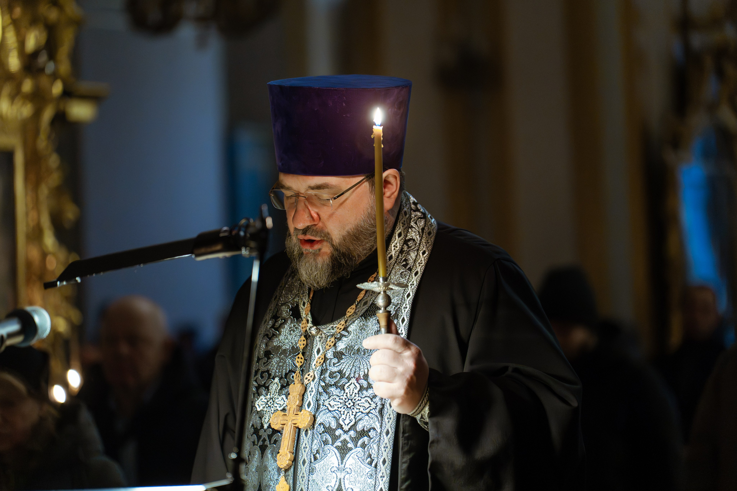 Великое повечерие с чтением Великого покаянного канона преп. Андрея Критского. НИКОЛО-БОГОЯВЛЕНСКИЙ МОРСКОЙ СОБОР