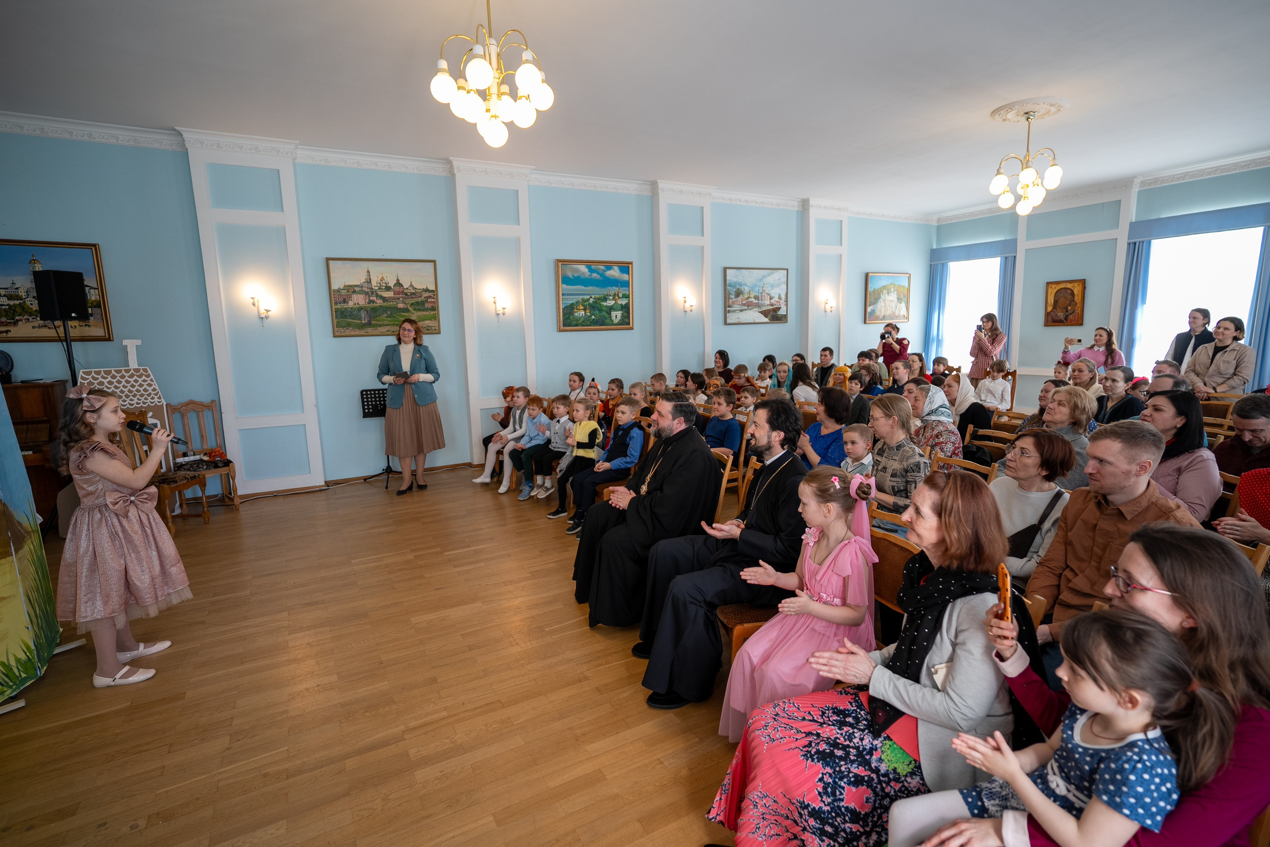 СВЕТЛАЯ ПАСХА В ВОСКРЕСНОЙ ШКОЛЕ. НИКОЛО-БОГОЯВЛЕНСКИЙ МОРСКОЙ СОБОР