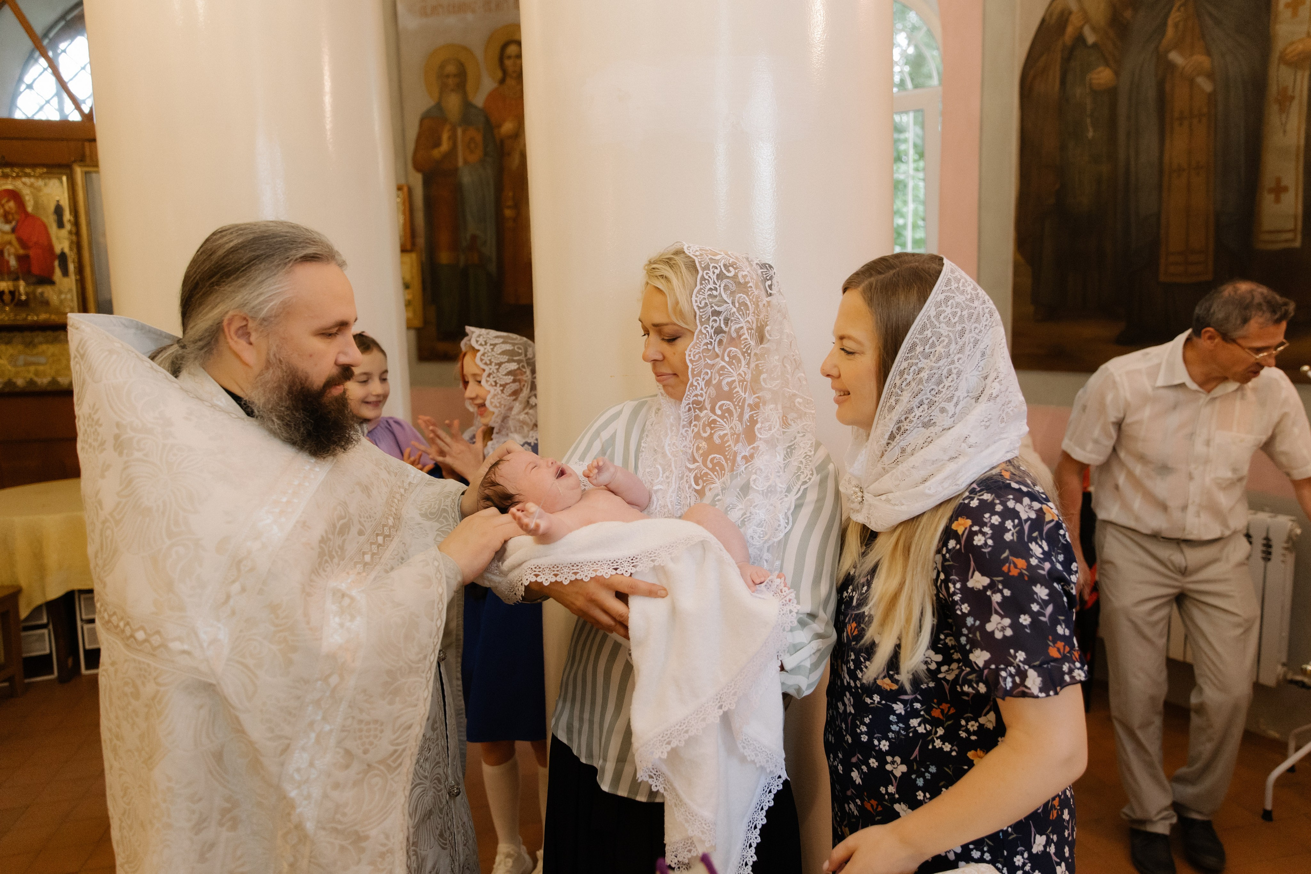Крестины Олечки. Семейный и свадебный фотограф в Москве и Зеленограде Пилипенко Юлия