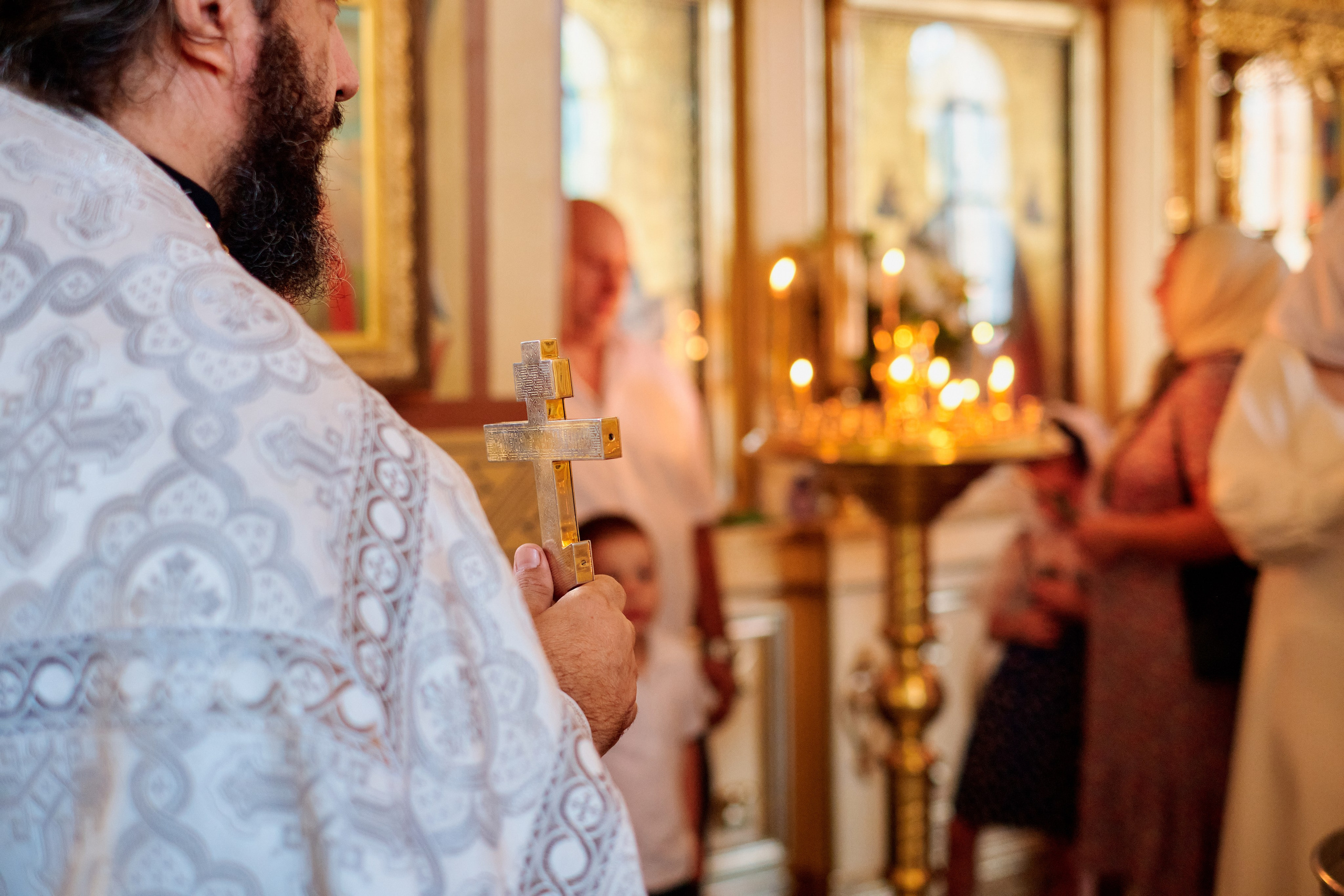 Крестины Григория. Храм святителя Николая Чудотворца. Фотограф Таганрог Анна Трайжон
