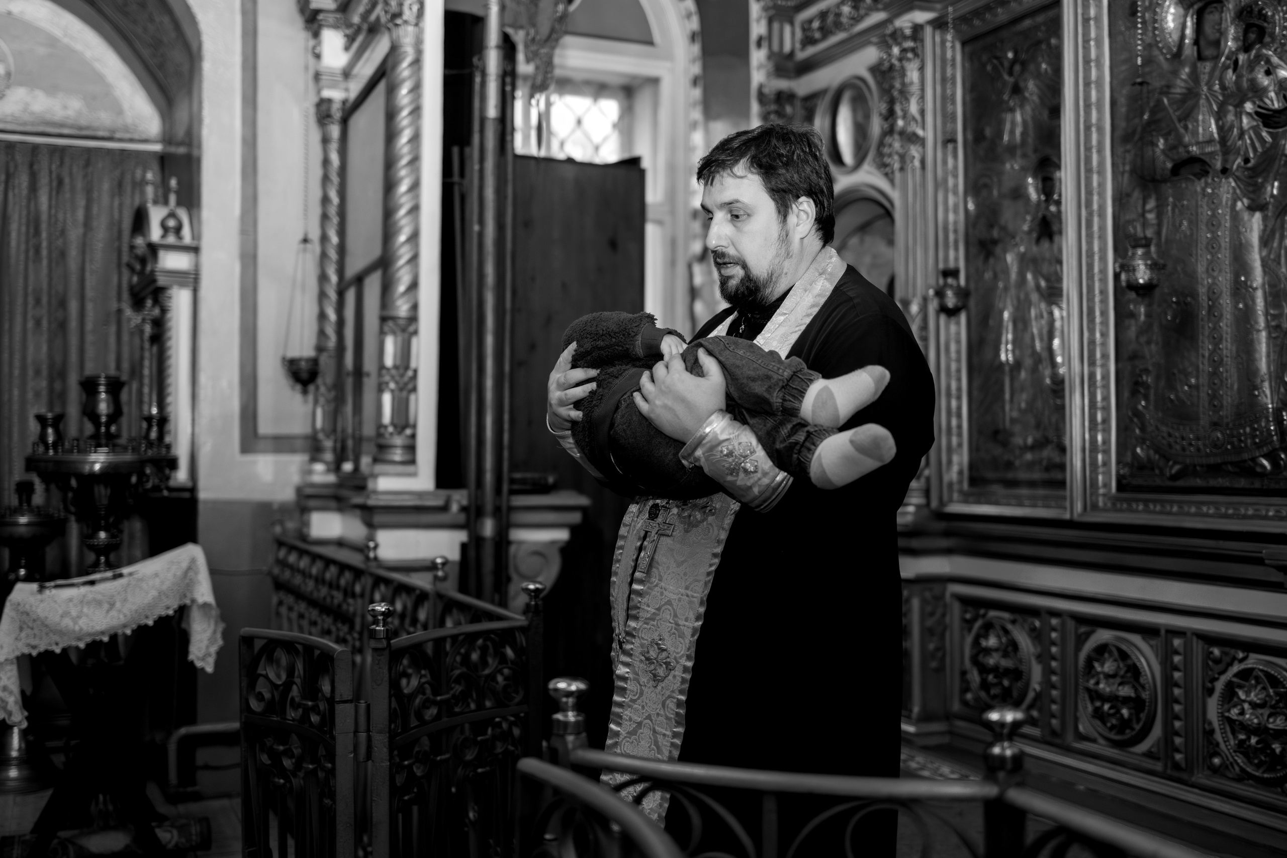 Крещение Льва. Фотограф Виктория Кравец