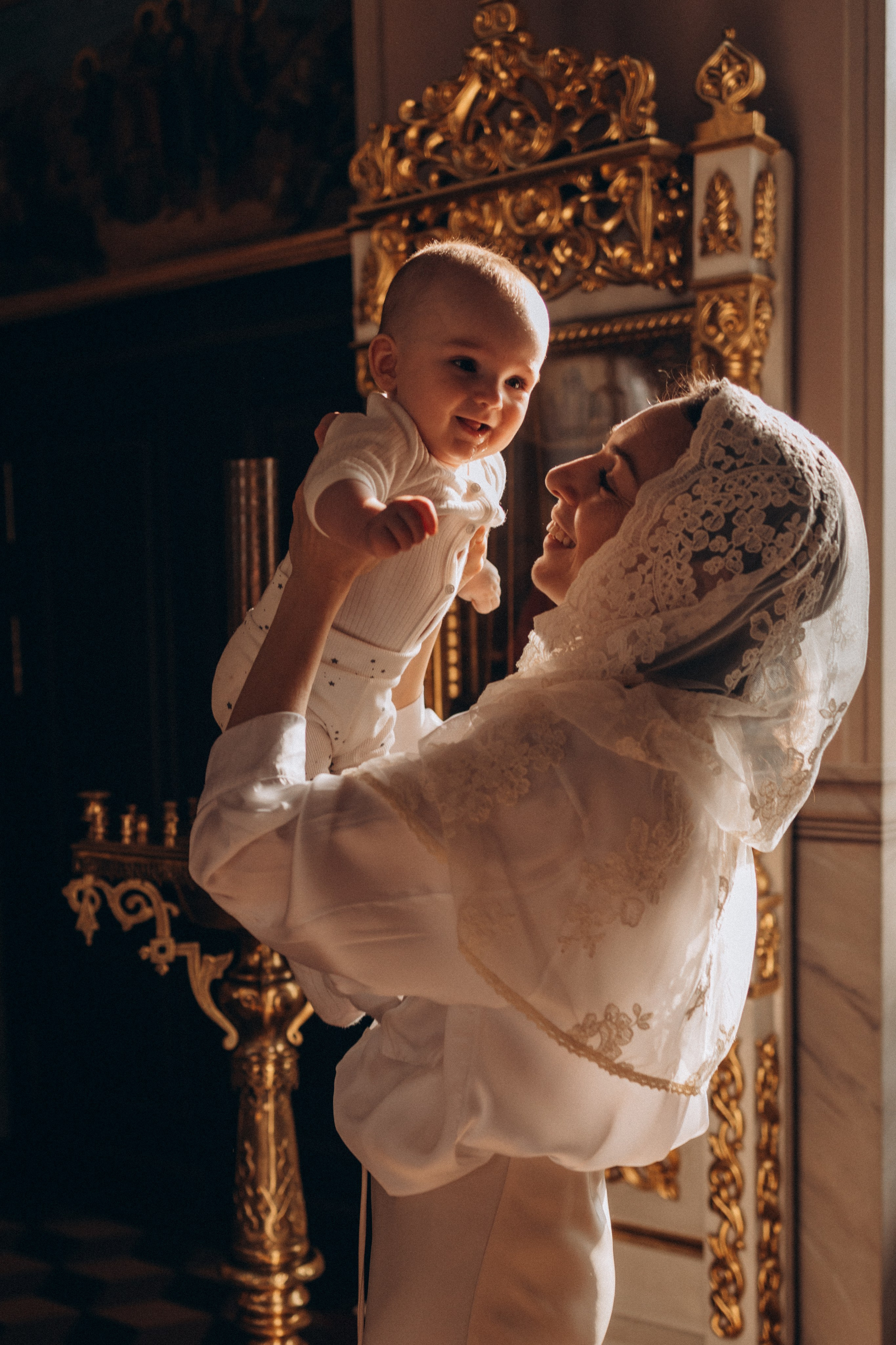 Таинство крещения Марка Храм Живоначальной Троицы. Семейный и женский фотограф в Москве Коновалова Олеся