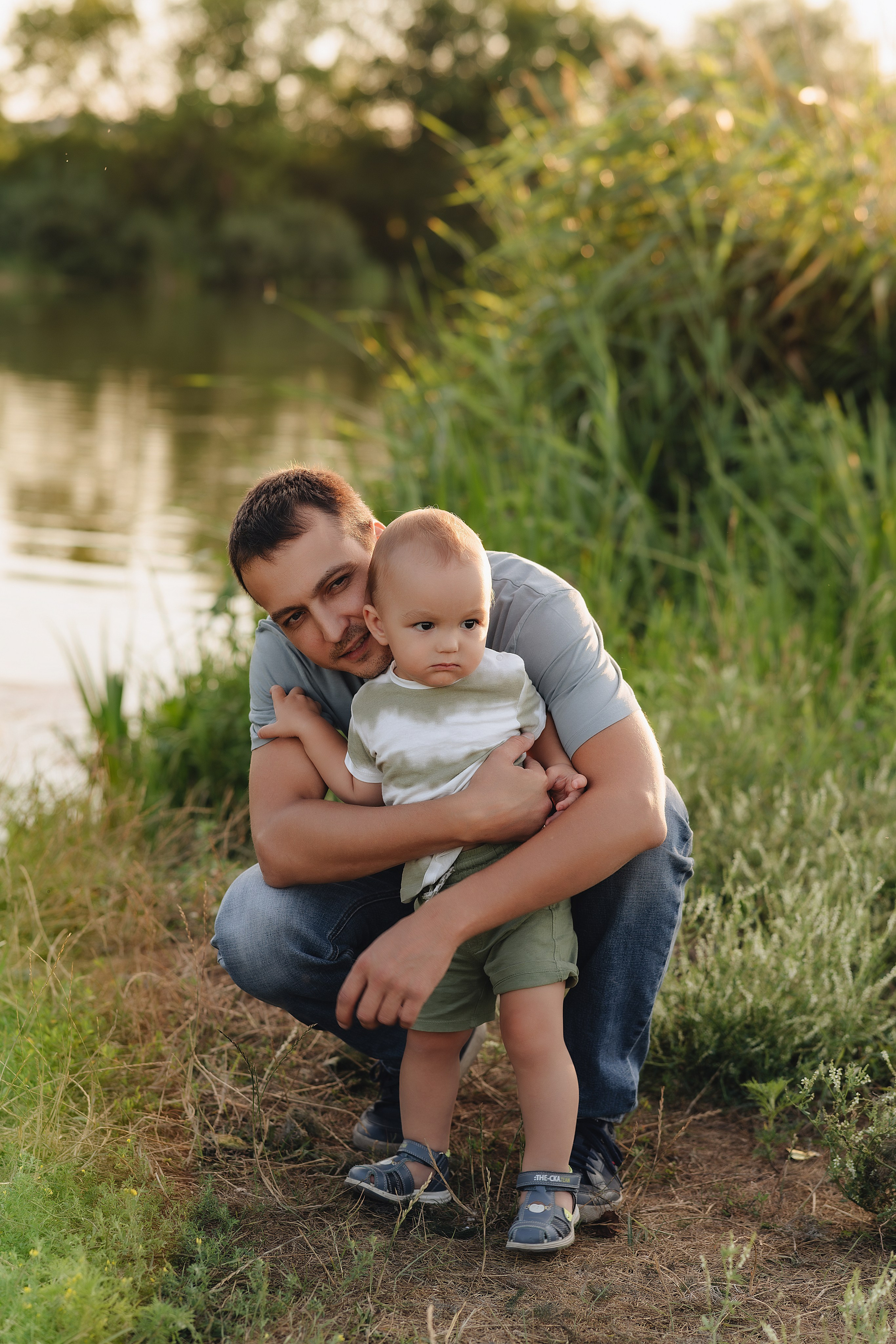 Семейная съемка на закате. Фотограф Карина Шмулёва. Воронеж и область