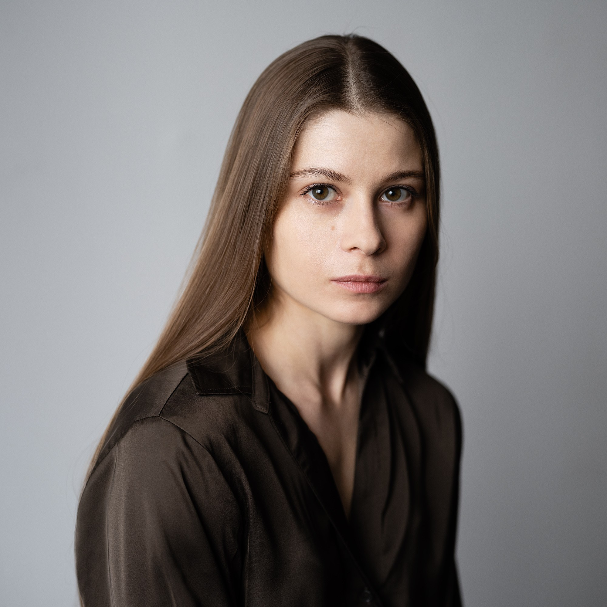 Актриса Елена Кузнецова. Фотосессия в студии. Фотограф: Андрей Троицкий