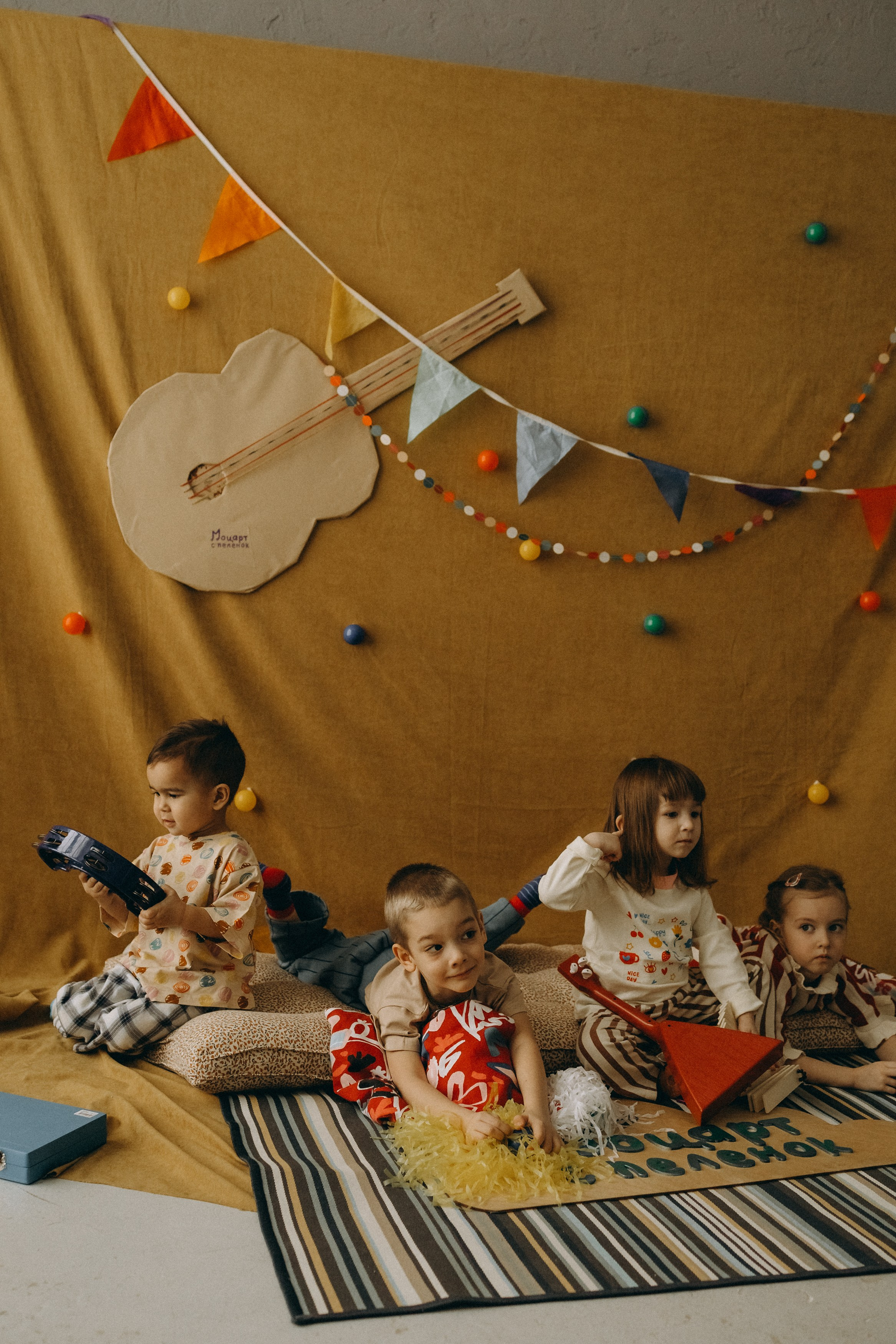 Съемка для «Моцарта с пеленок». Главная