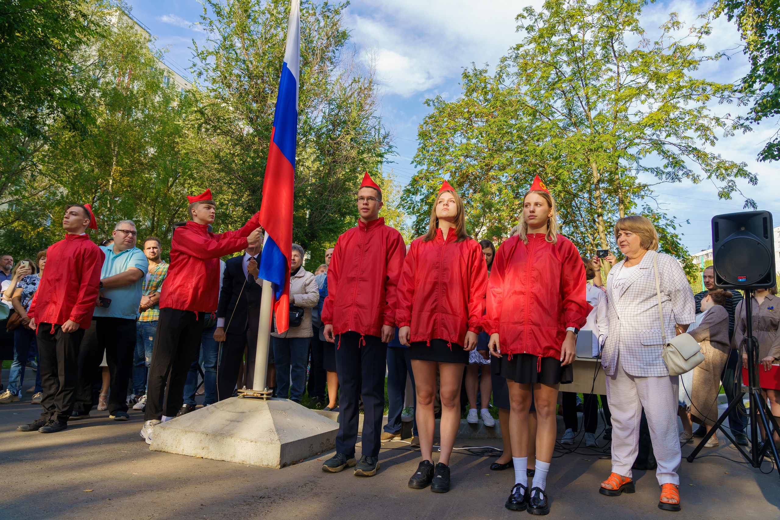 Репортаж в школе. Photomantis