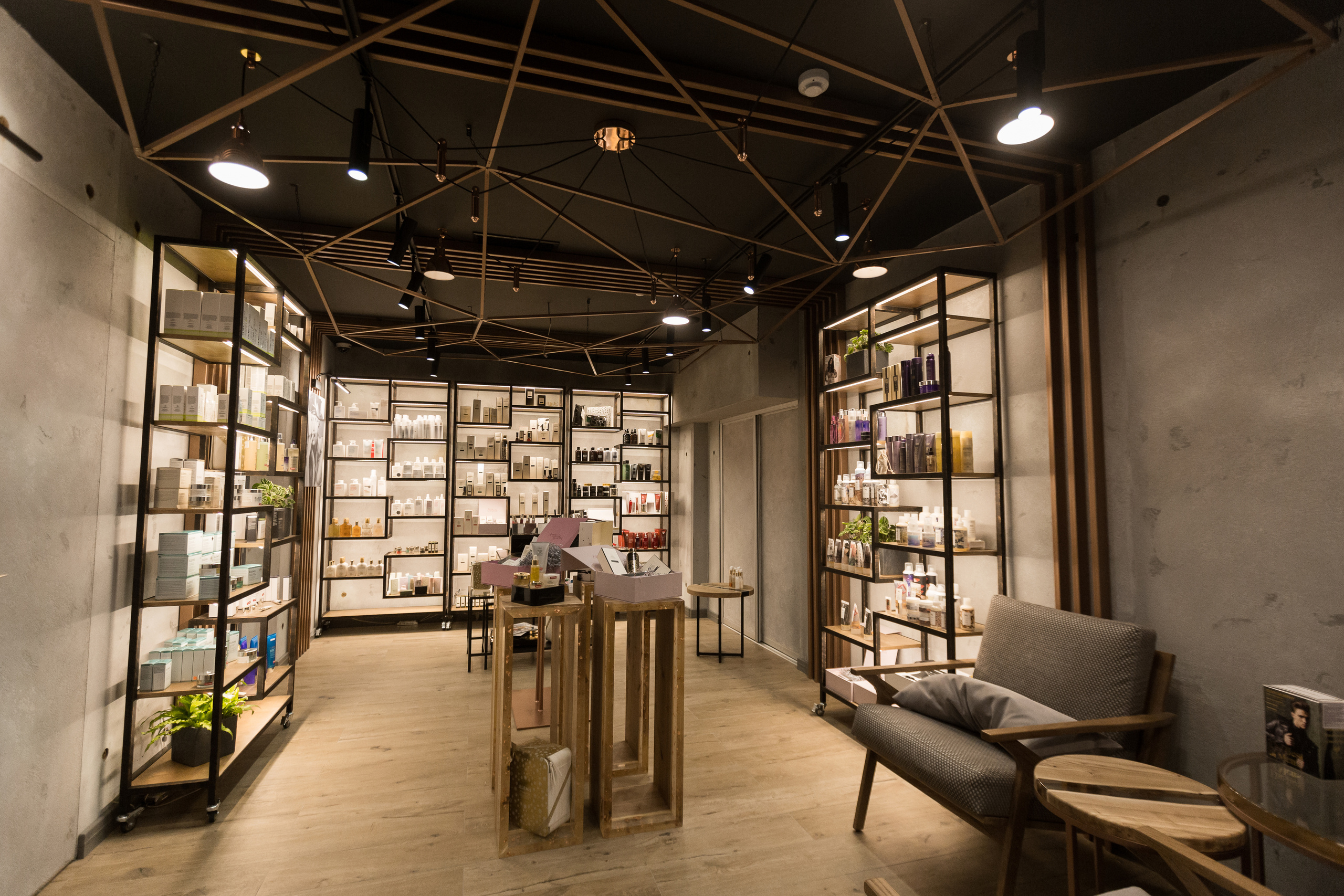 Интерьерная съемка для салона красоты