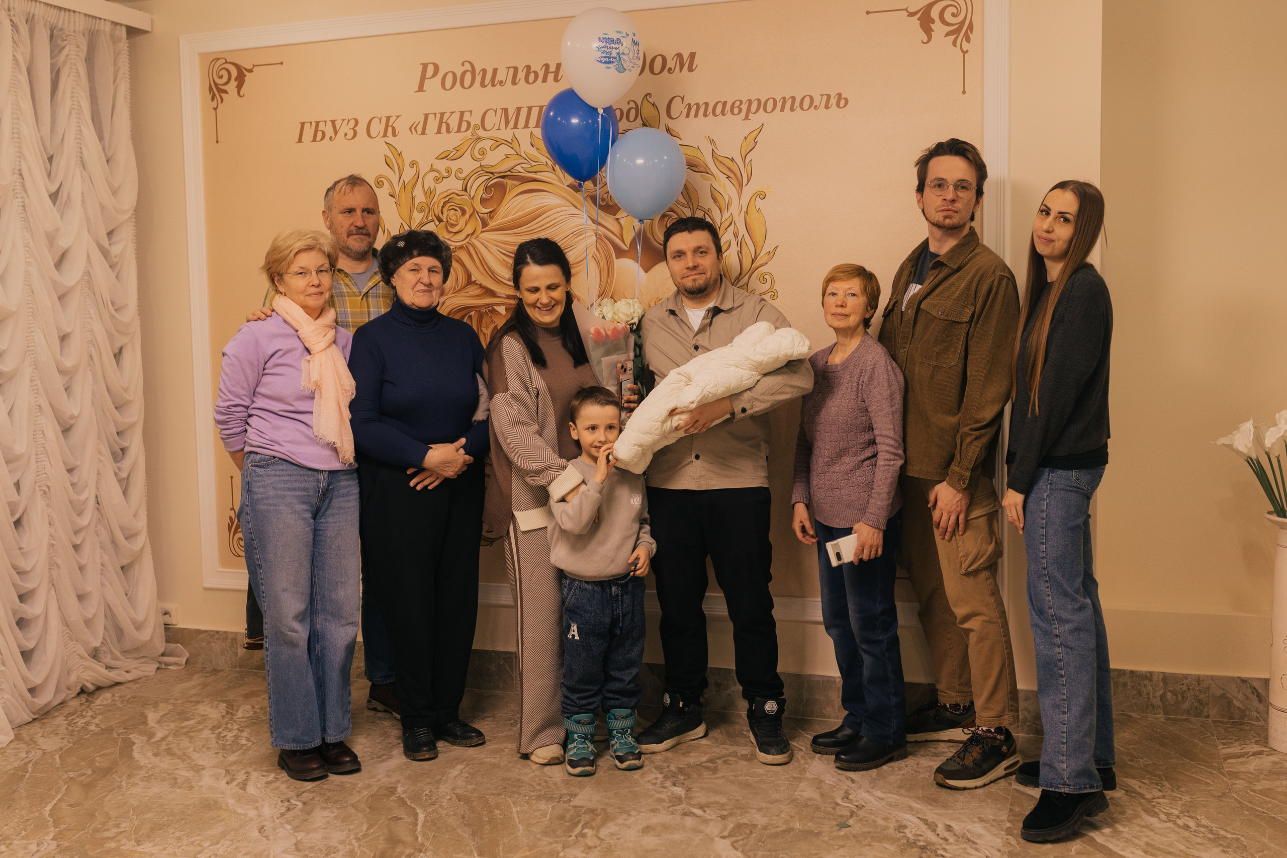 Выписка с 4 роддома. Фотограф в Ставрополе Svetlana Matveeva