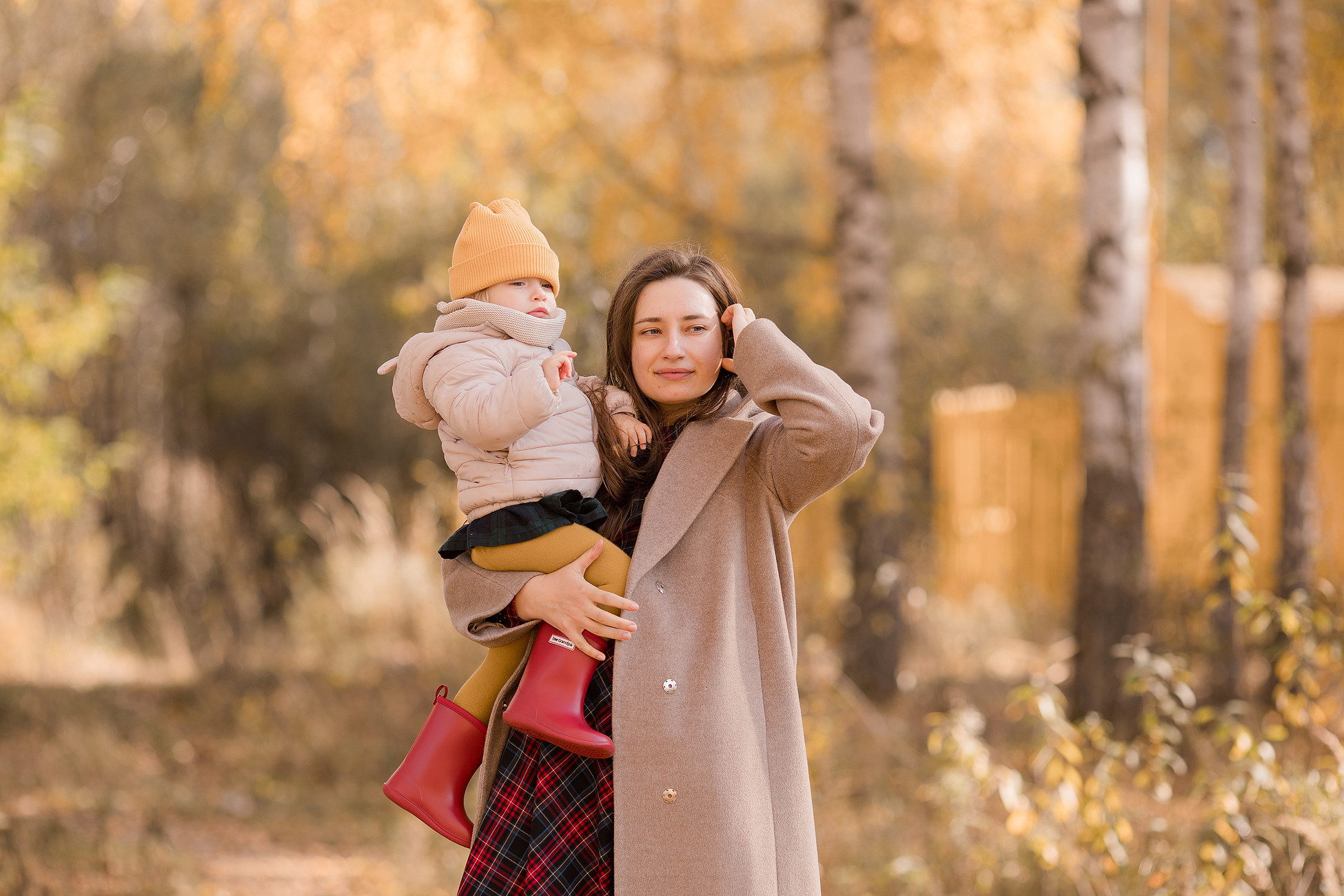 Прогулка в лесу. Семейный фотограф в Пензе Мария Левина