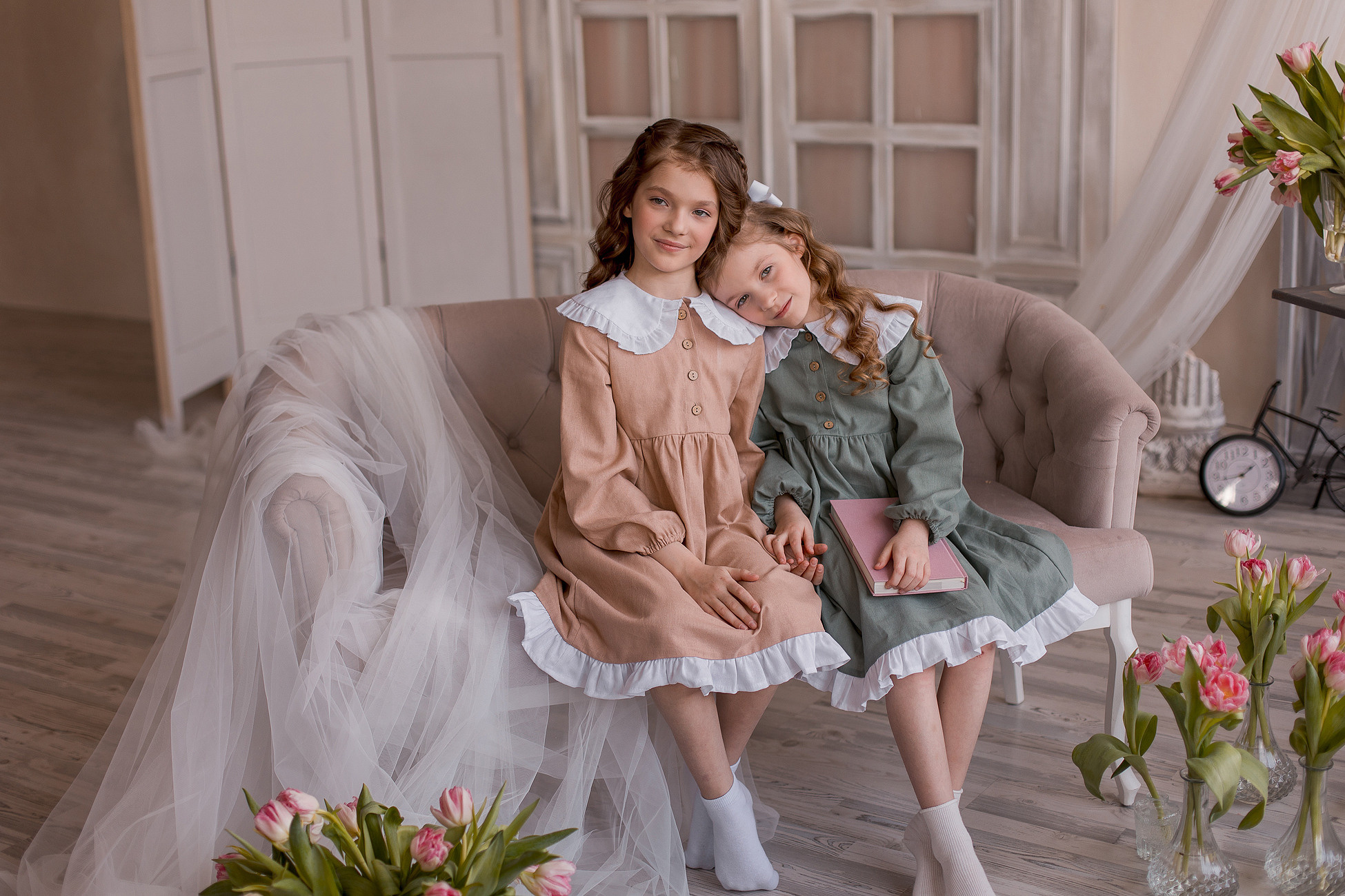 Воркшоп в студии Париж. Семейный фотограф в Пензе Мария Левина