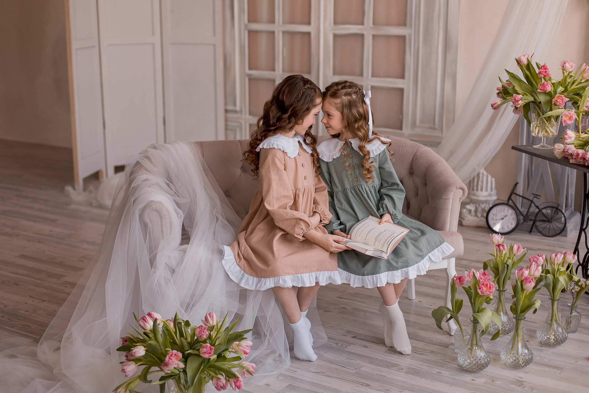 Воркшоп в студии Париж. Семейный фотограф в Пензе Мария Левина