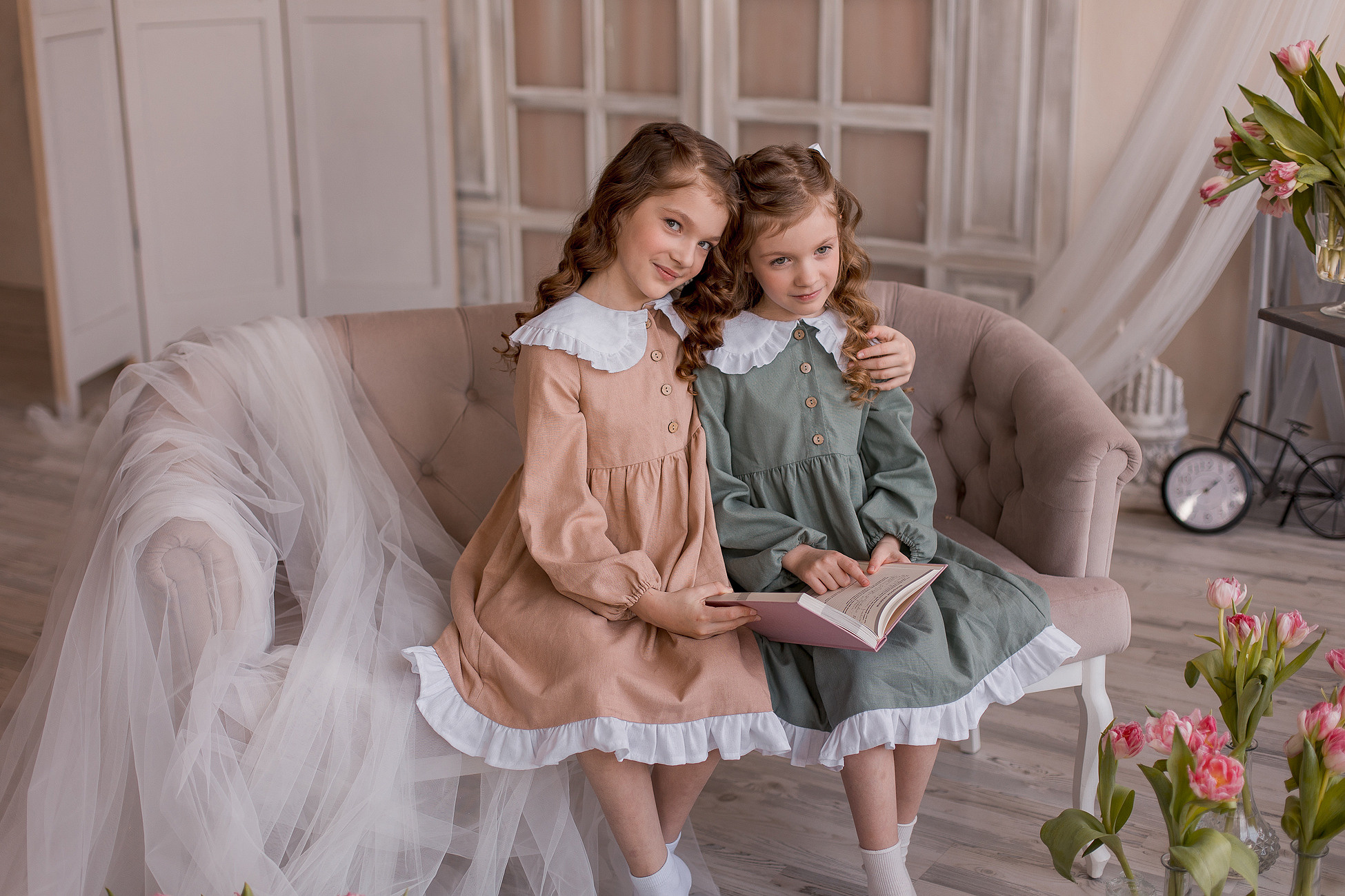 Воркшоп в студии Париж. Семейный фотограф в Пензе Мария Левина