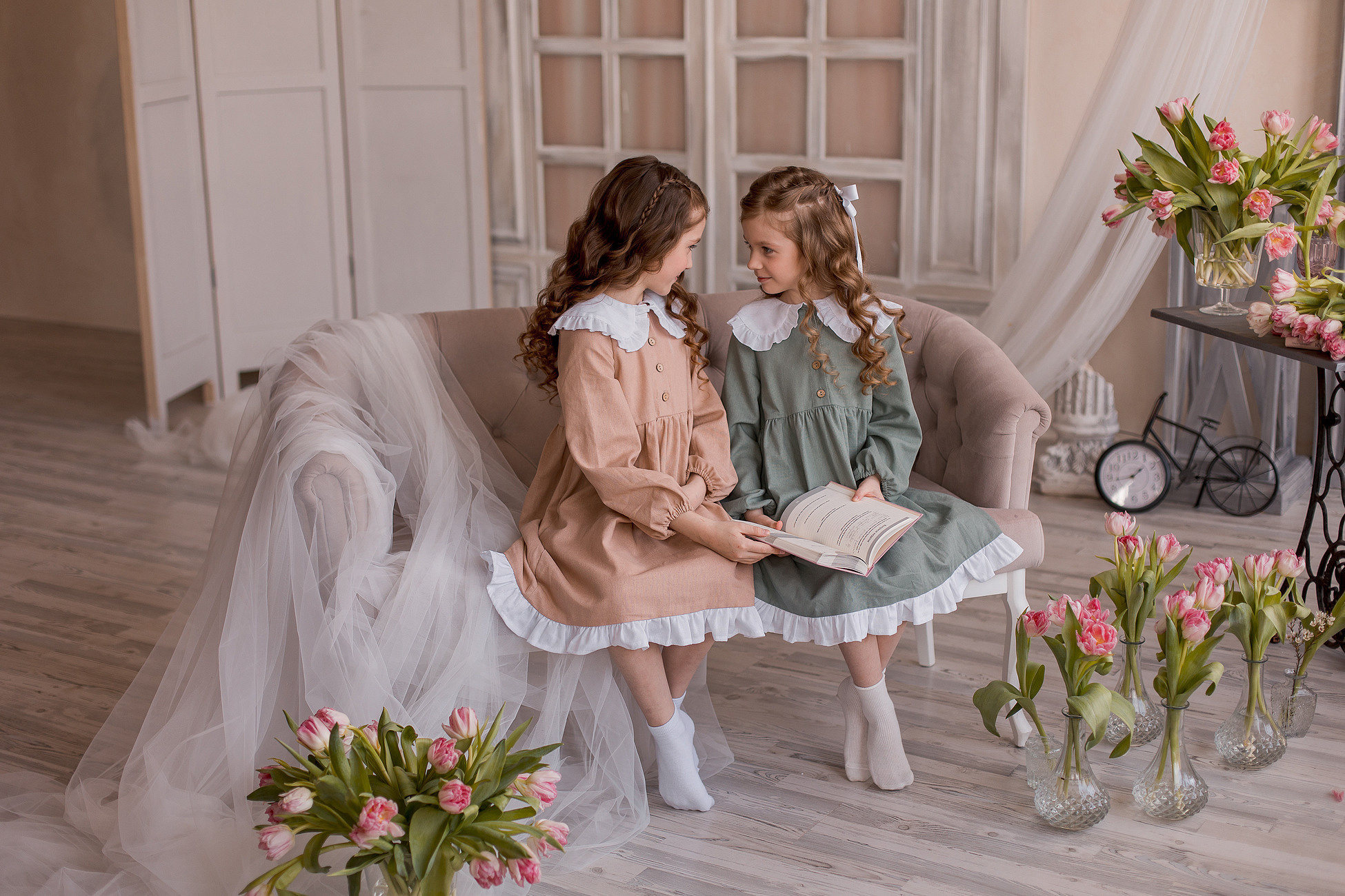 Воркшоп в студии Париж. Семейный фотограф в Пензе Мария Левина