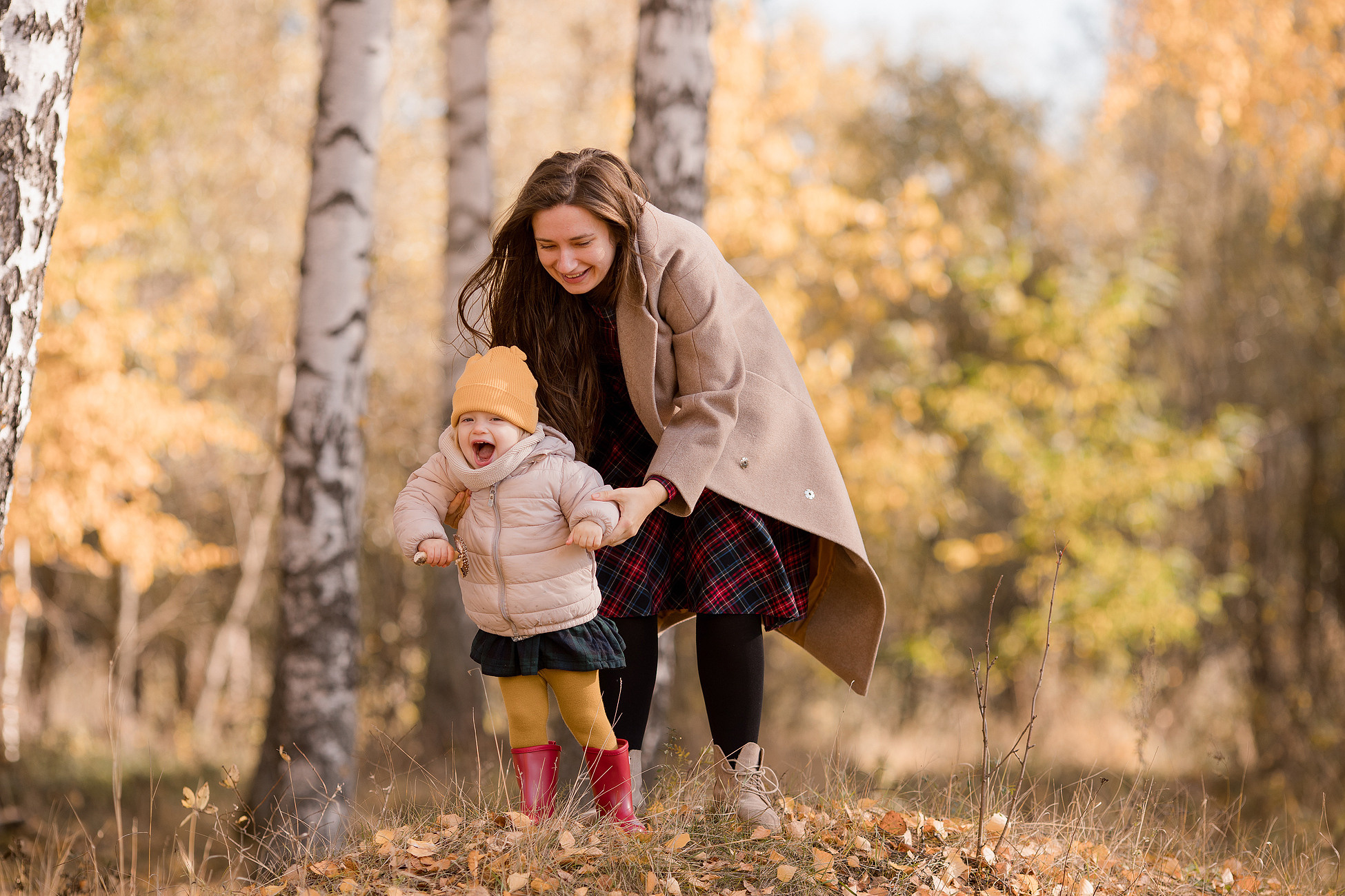 Прогулка в лесу. Семейный фотограф в Пензе Мария Левина