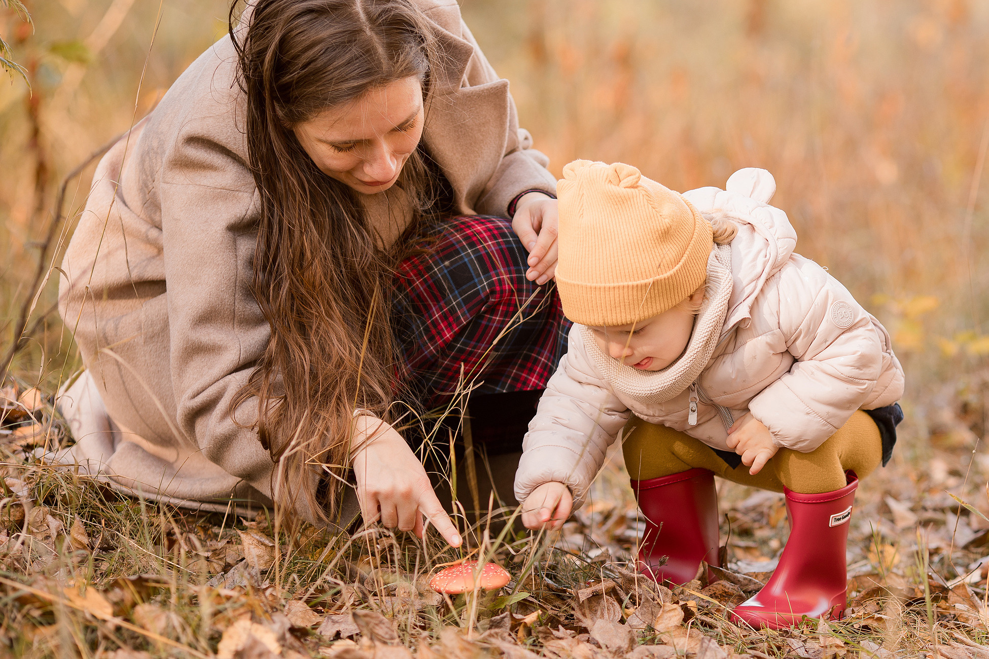 Прогулка в лесу. Семейный фотограф в Пензе Мария Левина