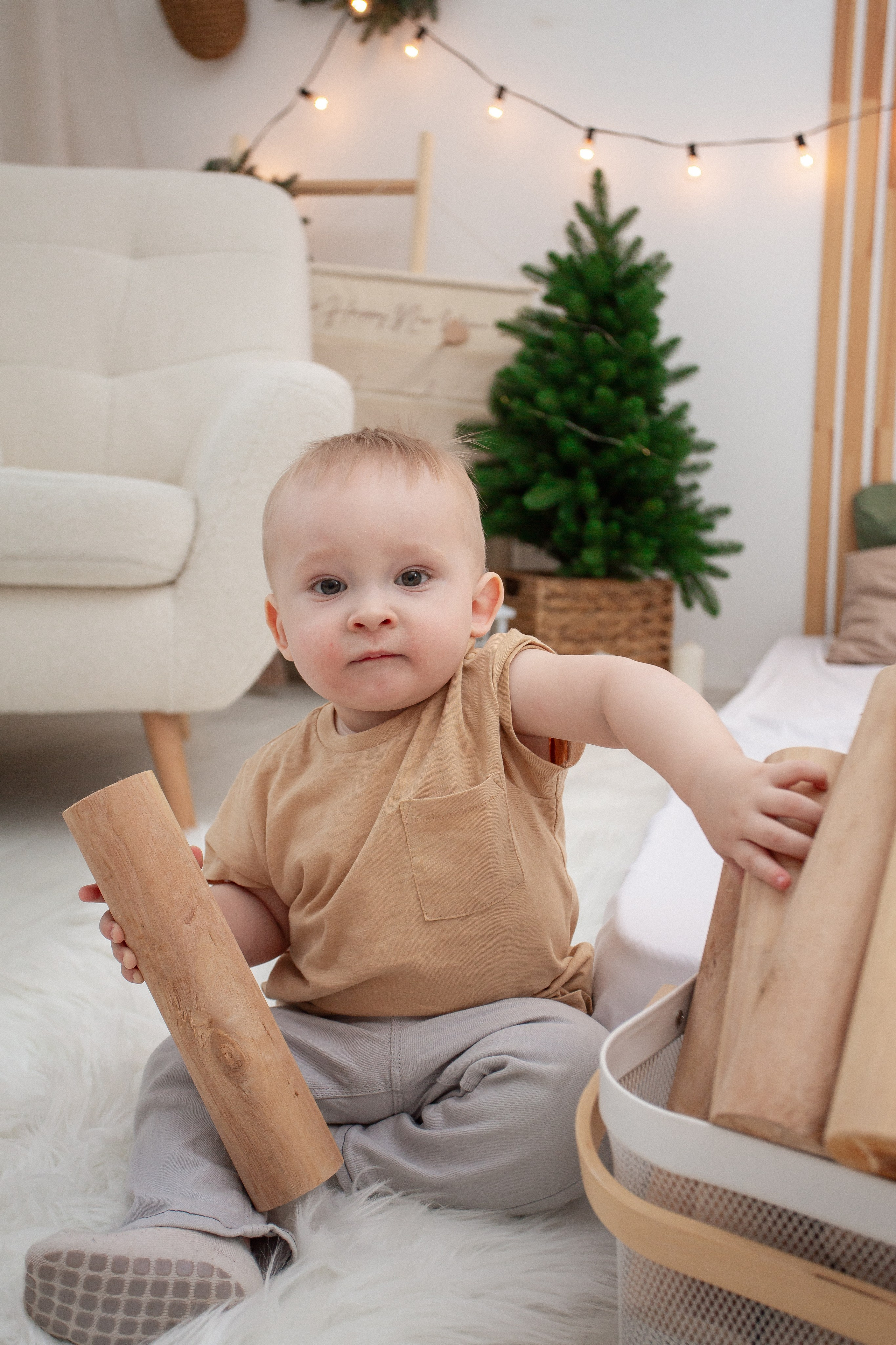 Фотосессия к годику для мальчика. Семейный и художественный фотограф в Тюмени Юлия Логинова
