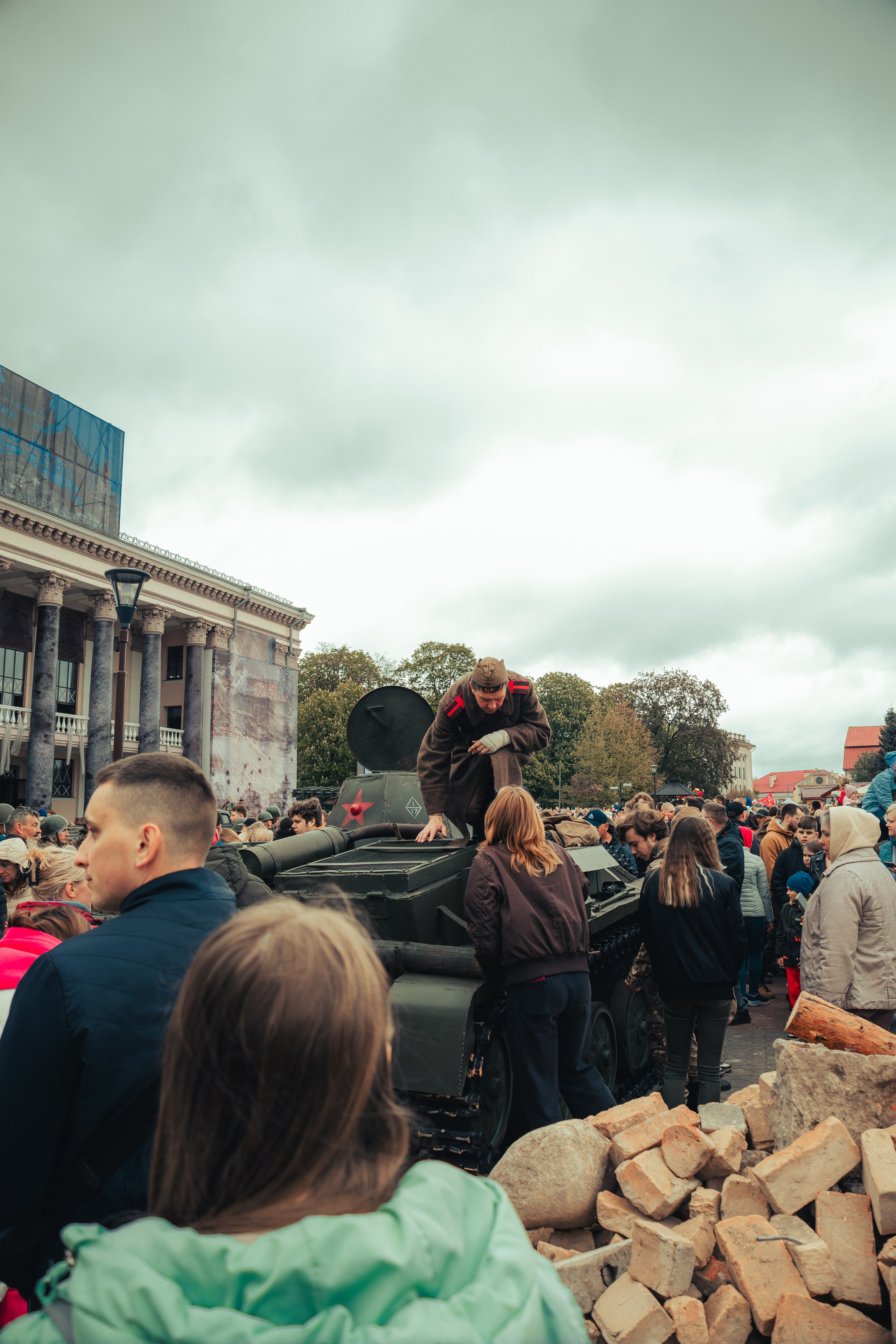 Реконструкция взятия рейхстага. Photographer Vladislav Voronovich