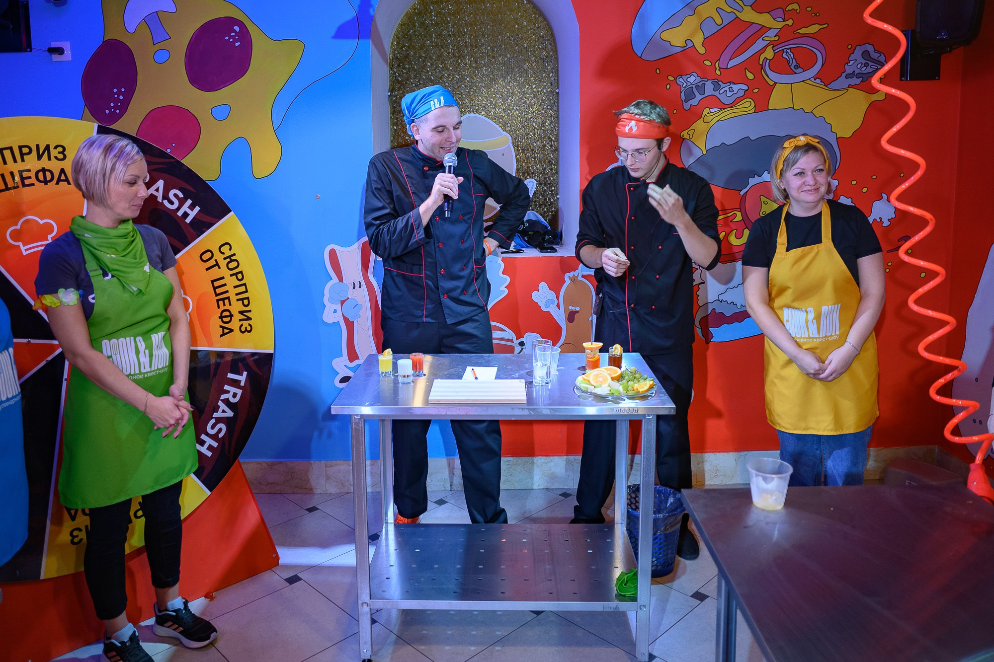 Кулинарный квест-шоу CooknRun. Фотограф Александр Данилов