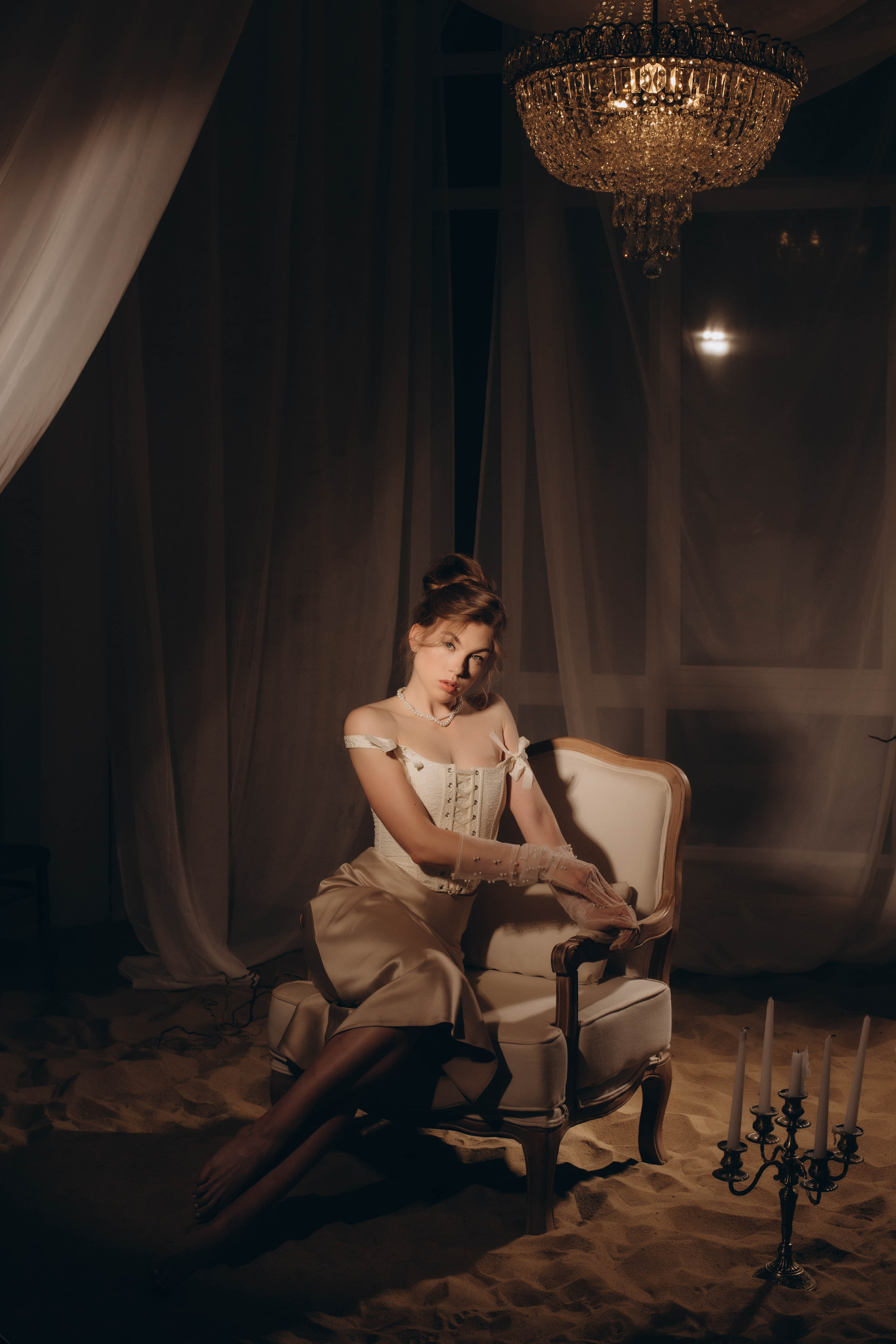 В студии. Фотограф Иваново Арина Кудаярова