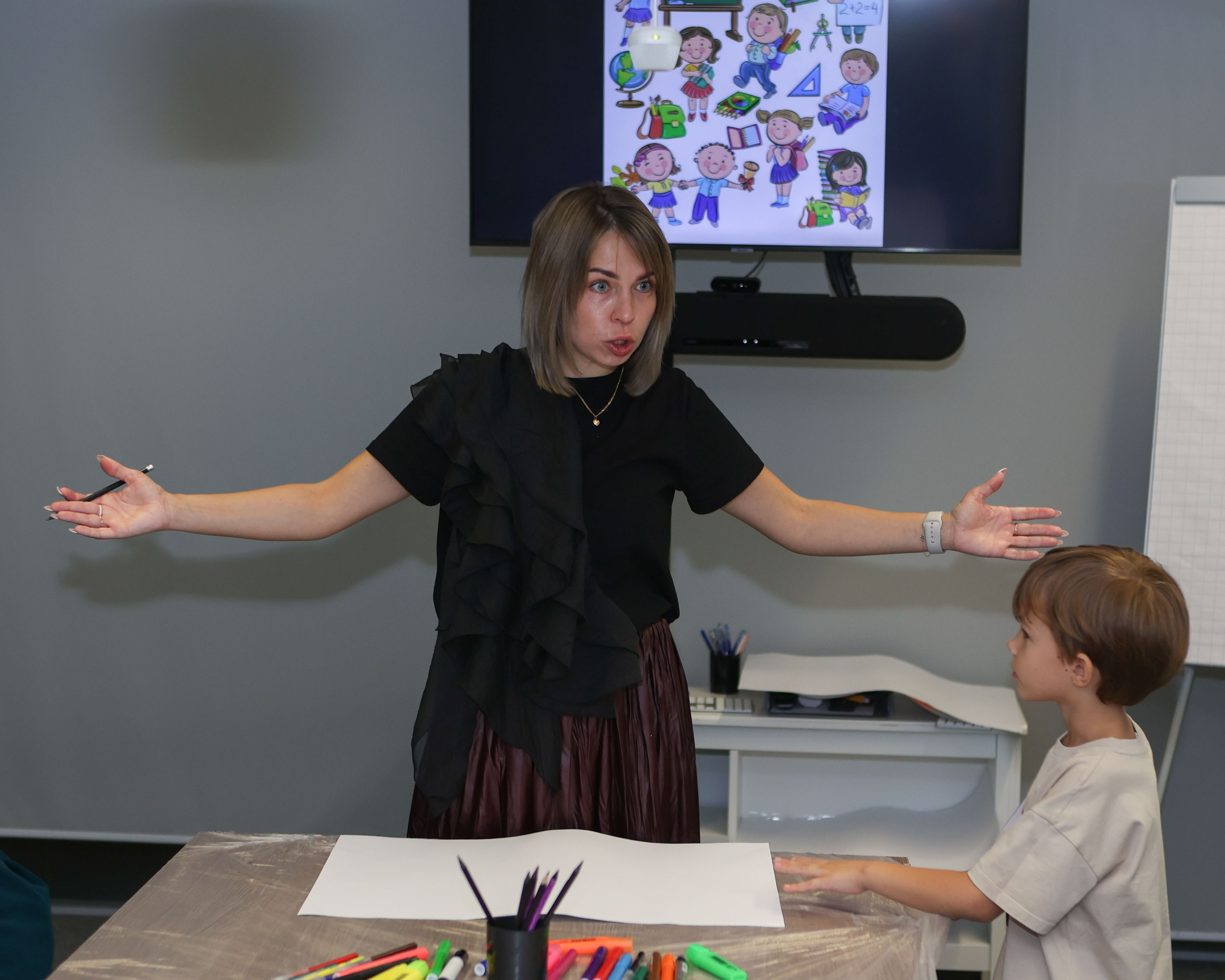 Новый учебный год в Школе Фоксфорд 1-2 классы. Выпускные альбомы и школьный фотограф в Подольске, Троицке, Щербинке, Москве и Московской области