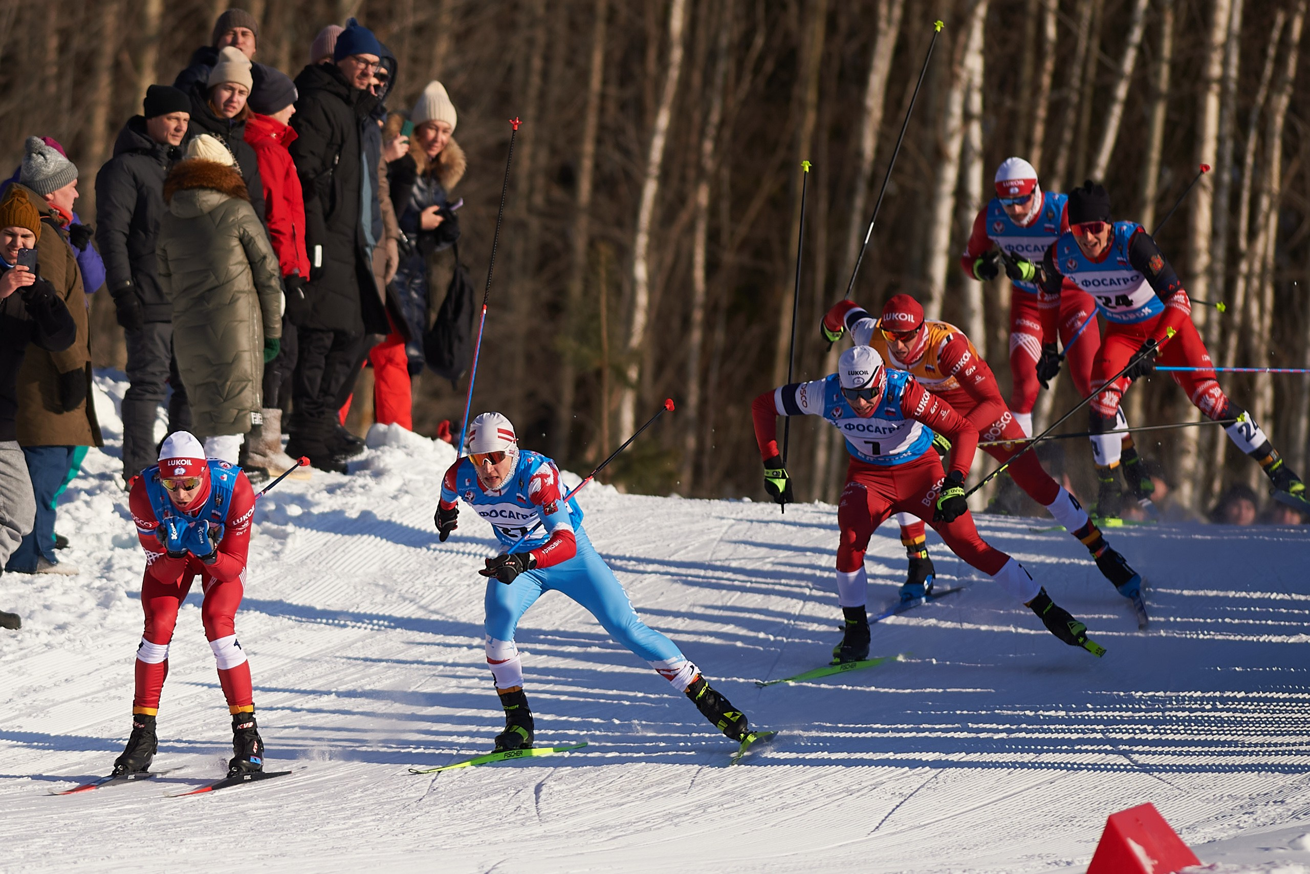 VI этап ФосАгро Кубка России по лыжным гонкам. Спринт. Ижевск 25.01.2025. Спортивный репортажный фотограф в Ижевске Сергей Мерзляков